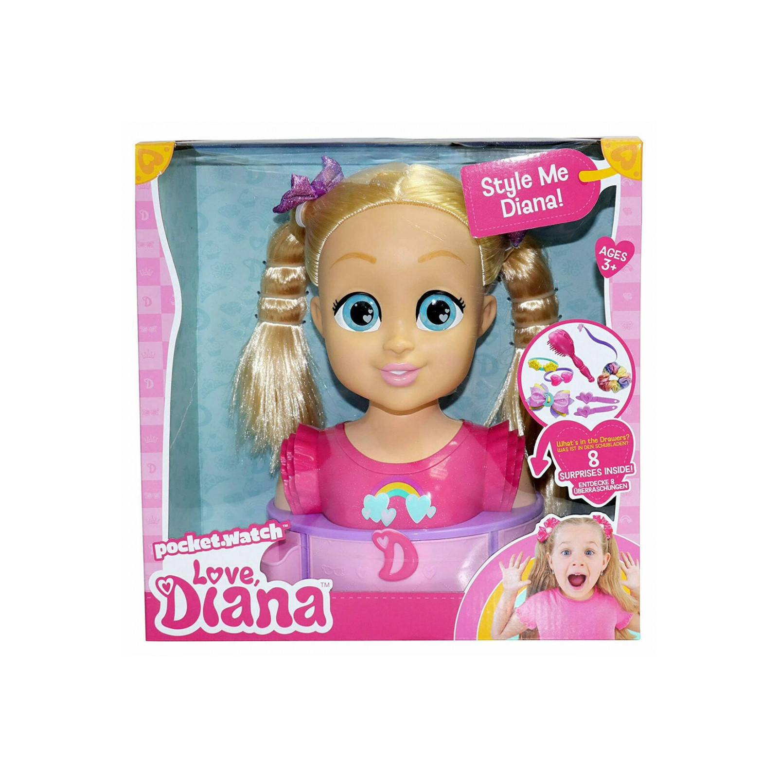 LOVE DIANA STYLING HEAD - GIOCHI PREZIOSI ITALIA SRL - CHILD - td-toys.it