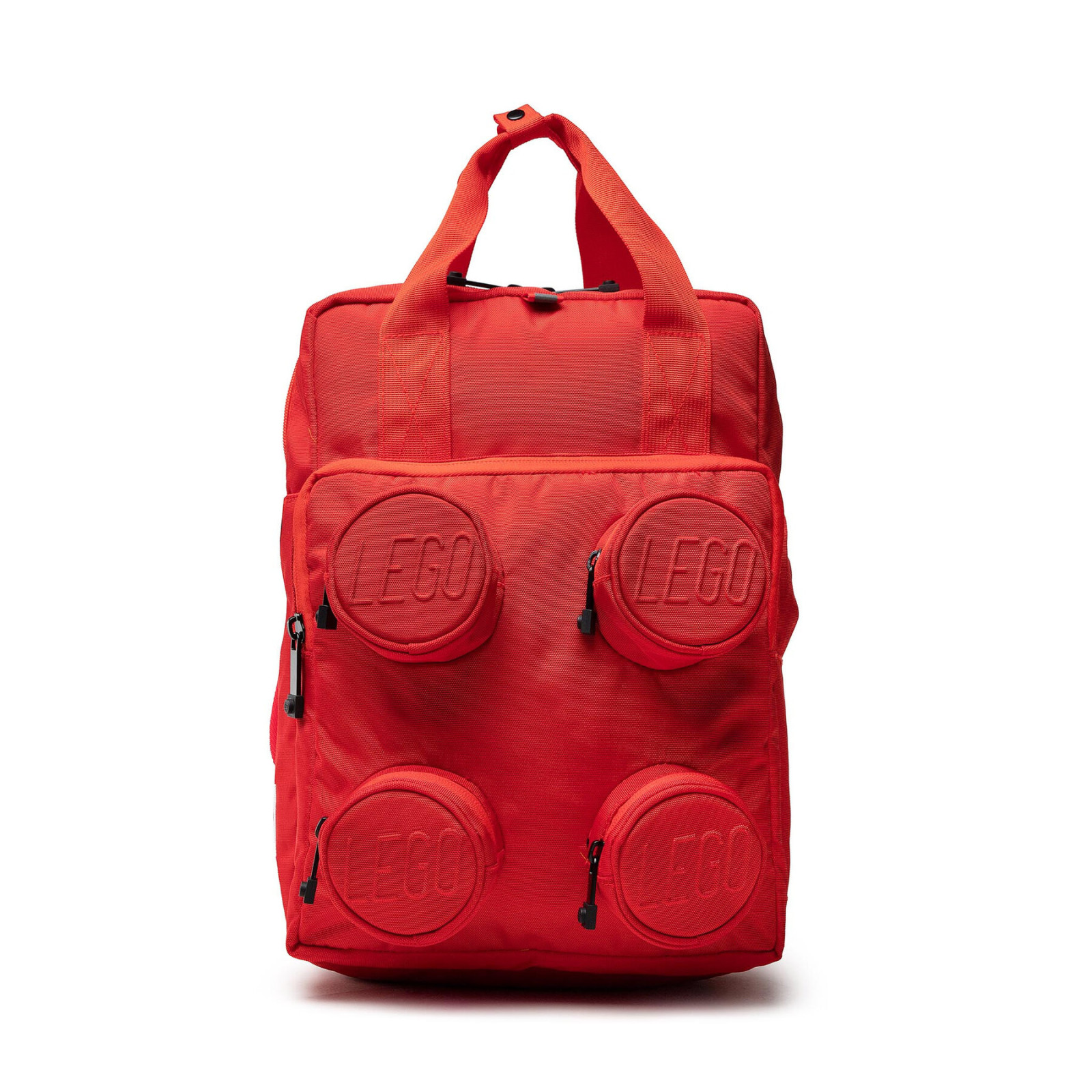 LEGO - Brick 2x2 RED Backpack Bag 37x26x15 cm - LEGO - BACKPACKS - td-toys.it