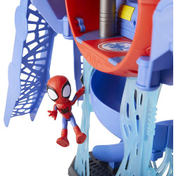 Spiderman SAF WEBQUARTERS ACTION-RICH SPIDEY PLAYSET: DIFFERENT ...