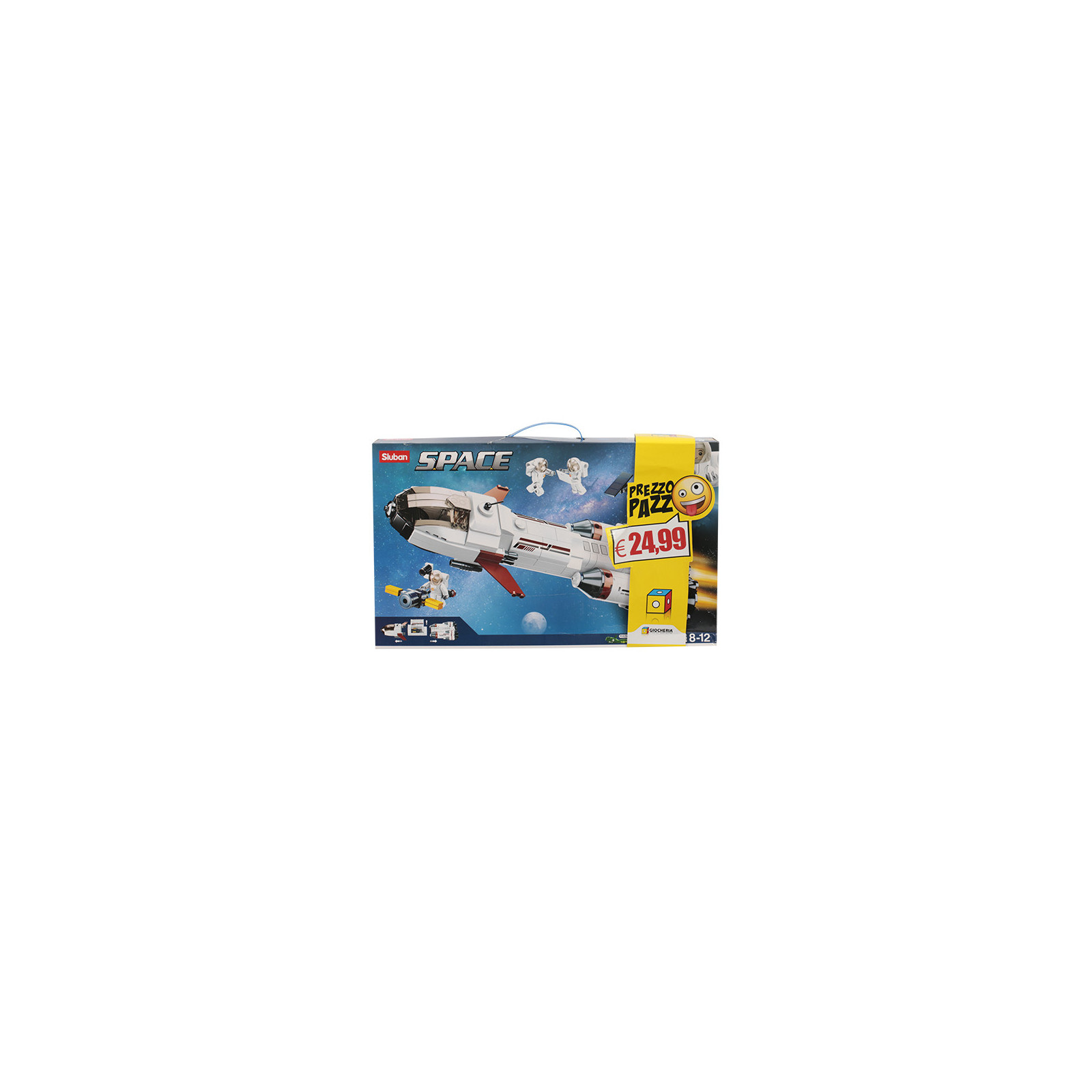 CRAZY PRICE - SLUBAN SPACE-SATURN constructions 468 pieces - GIOCHERIA SPA - CHILD - td-toys.it