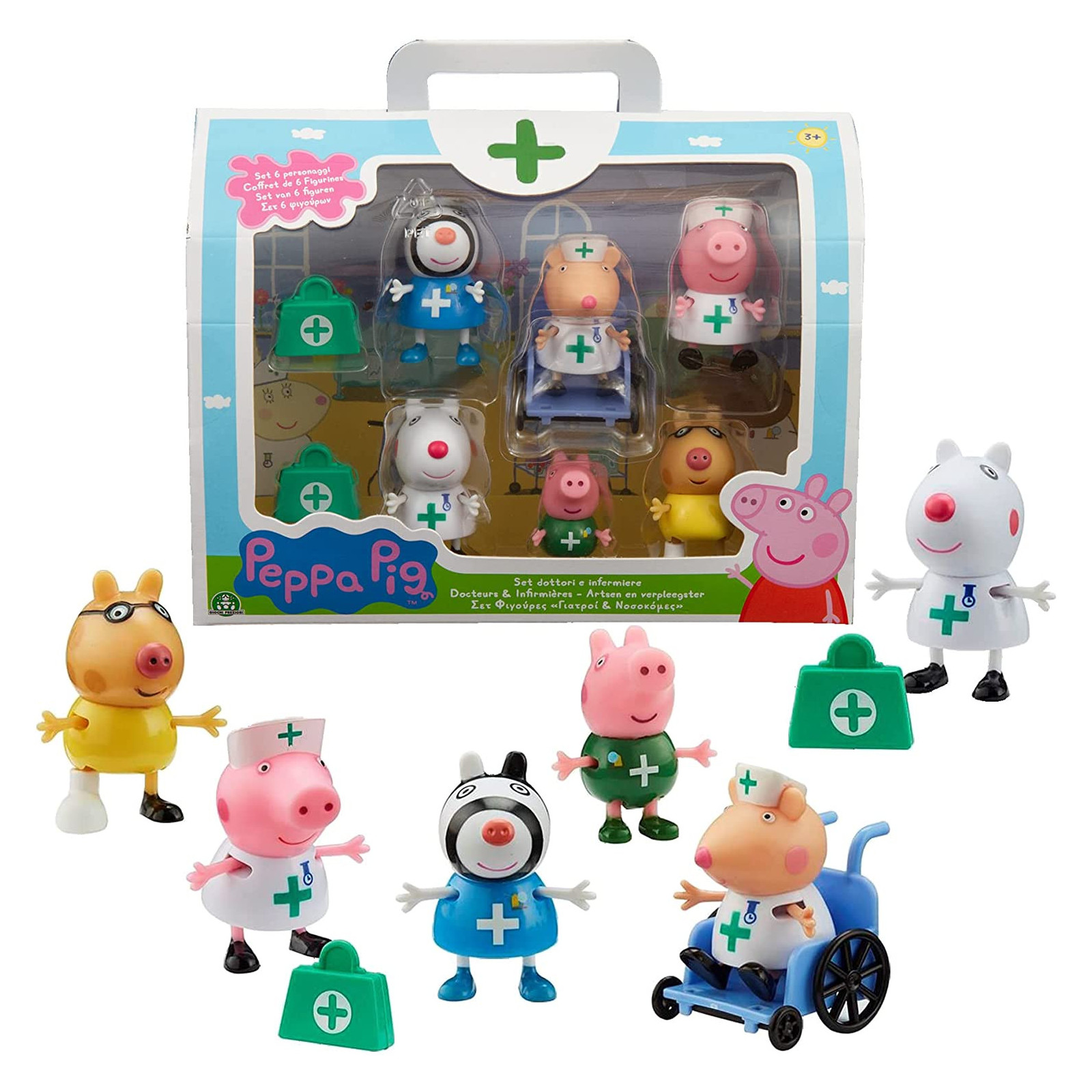 PIG SET 6 PERS. DOTT INF - GIOCHI PREZIOSI ITALIA SRL - UNISEX - td-toys.it