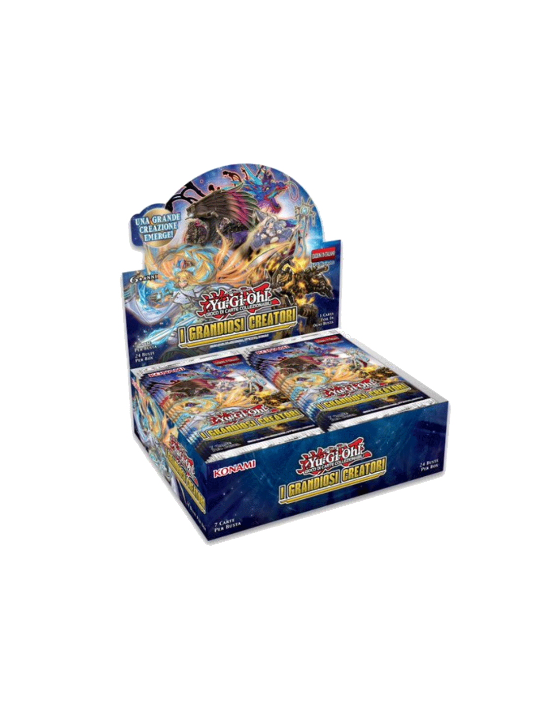 BOX YU-GI-OH! - KONAMI - BOARD GAMES' - td-toys.it