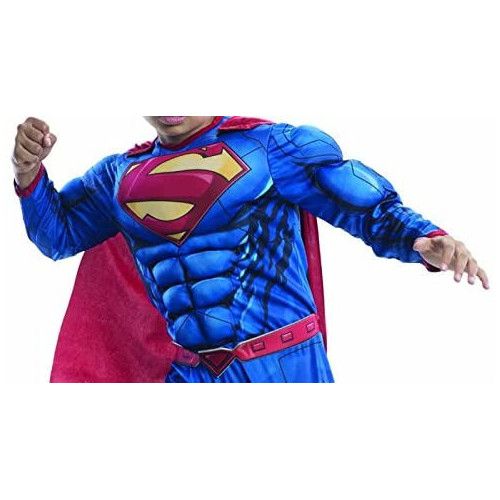 3881367 Superman Deluxe Child TG L DC Comics Vestito intero con to