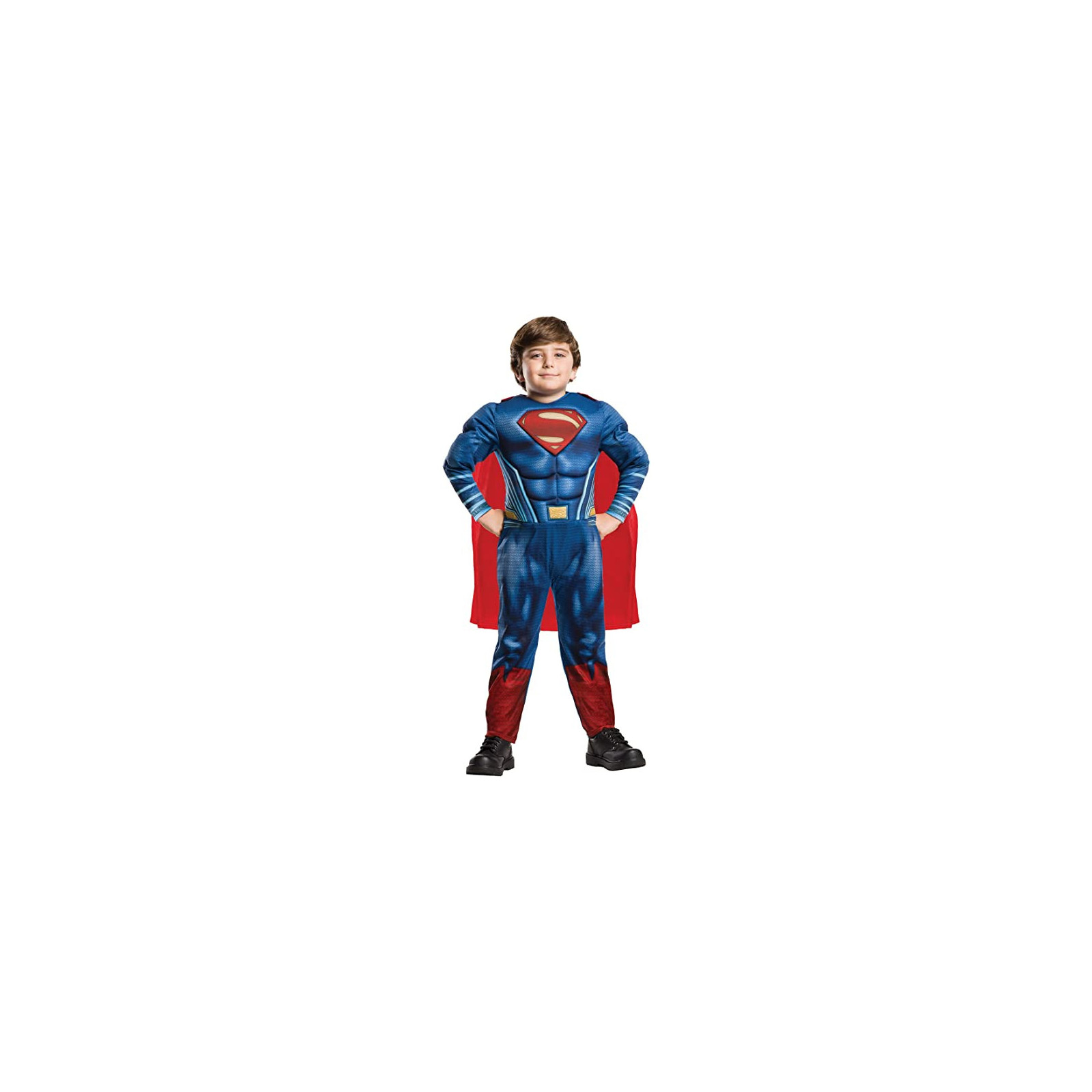 3640813 Superman Justice League Deluxe - Child TG L-COSTUMI