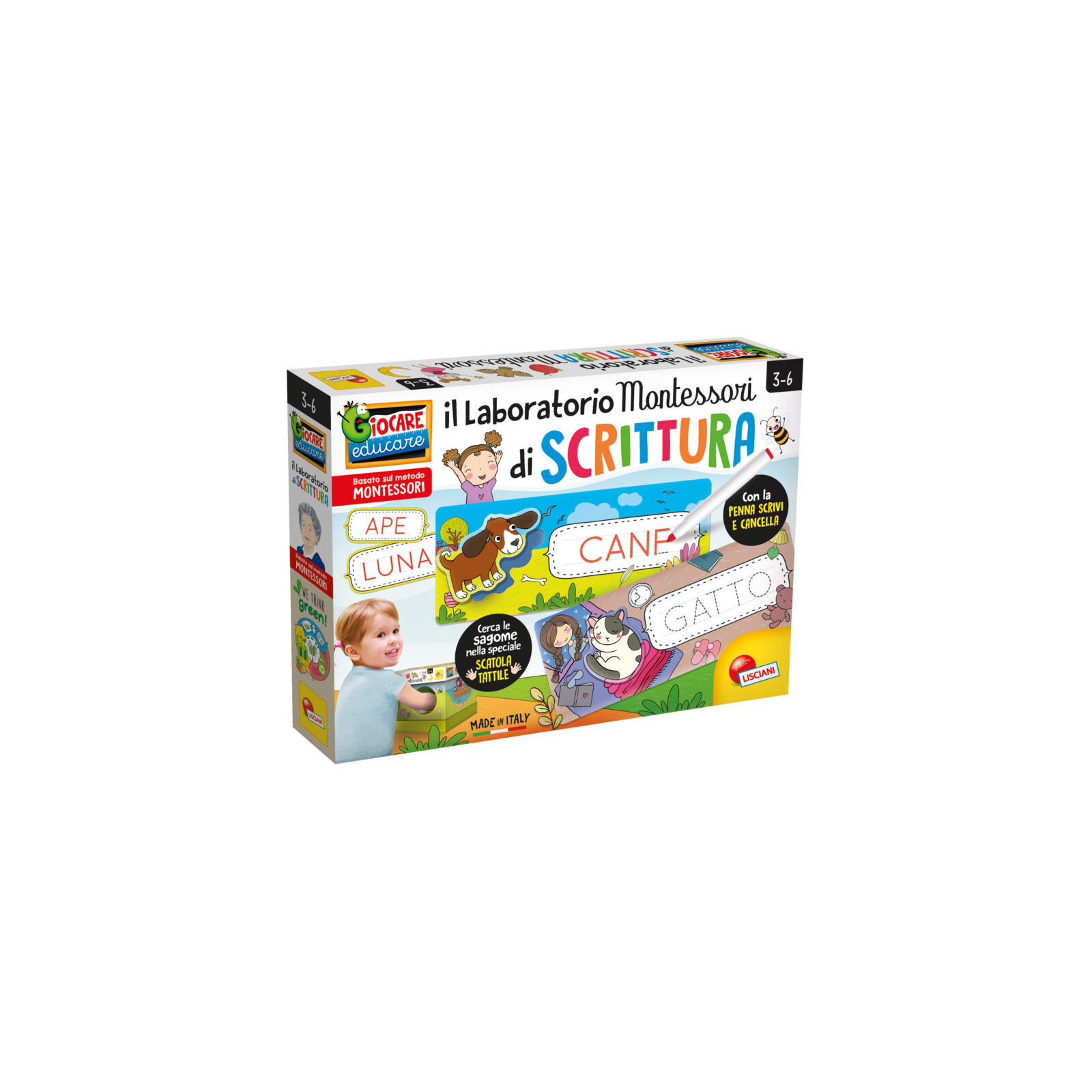 MAXI LABORATORIO DI SCRITTURA - LISCIANI GIOCHI - EDUCATIONAL - td-toys.it