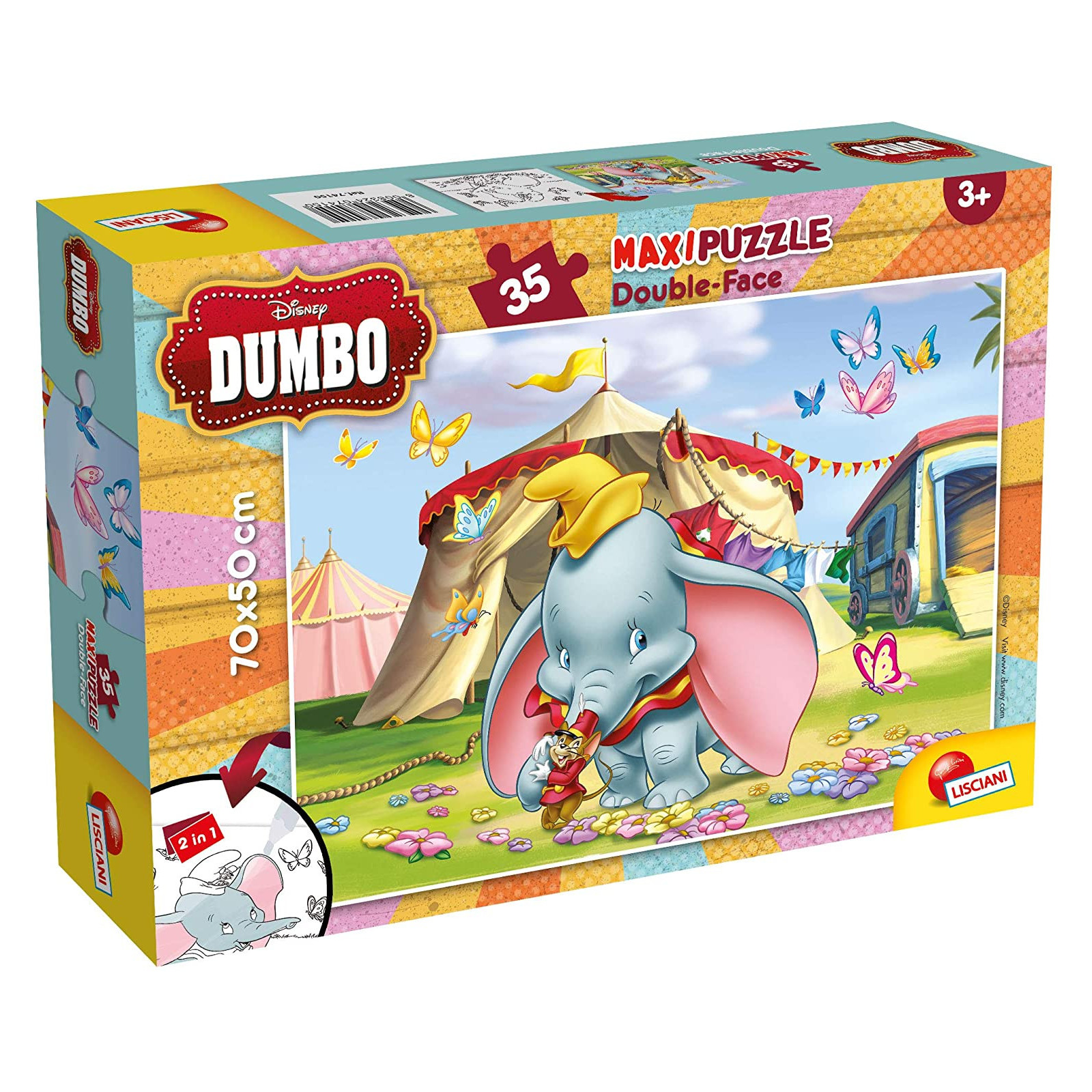 DISNEY PUZZLE DF MAXI FLOOR 35 DUMBO-PUZZLE