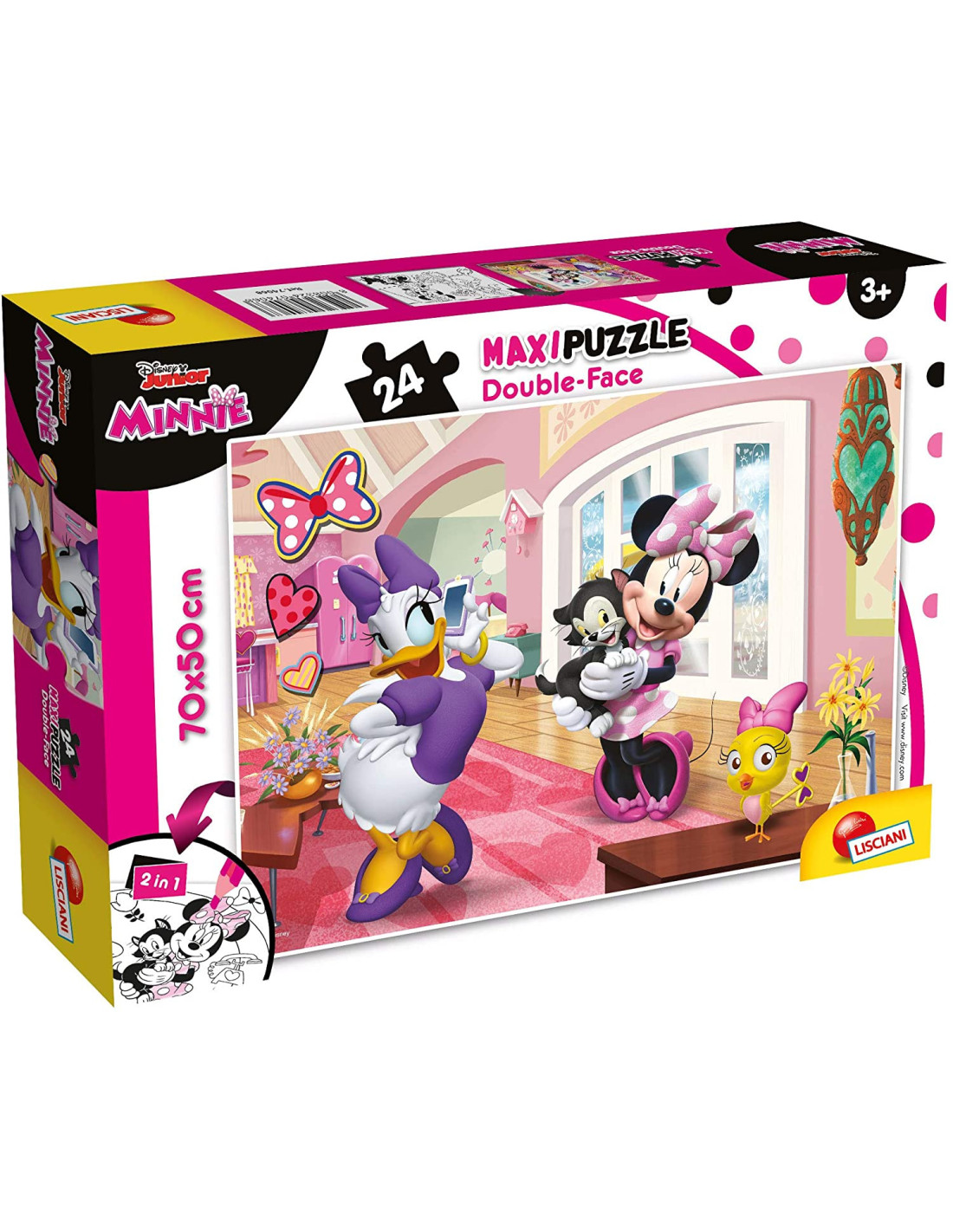 DISNEY PUZZLE DF MAXI FLOOR 24 MINNIE - LISCIANI GIOCHI - PUZZLE - td-toys.it