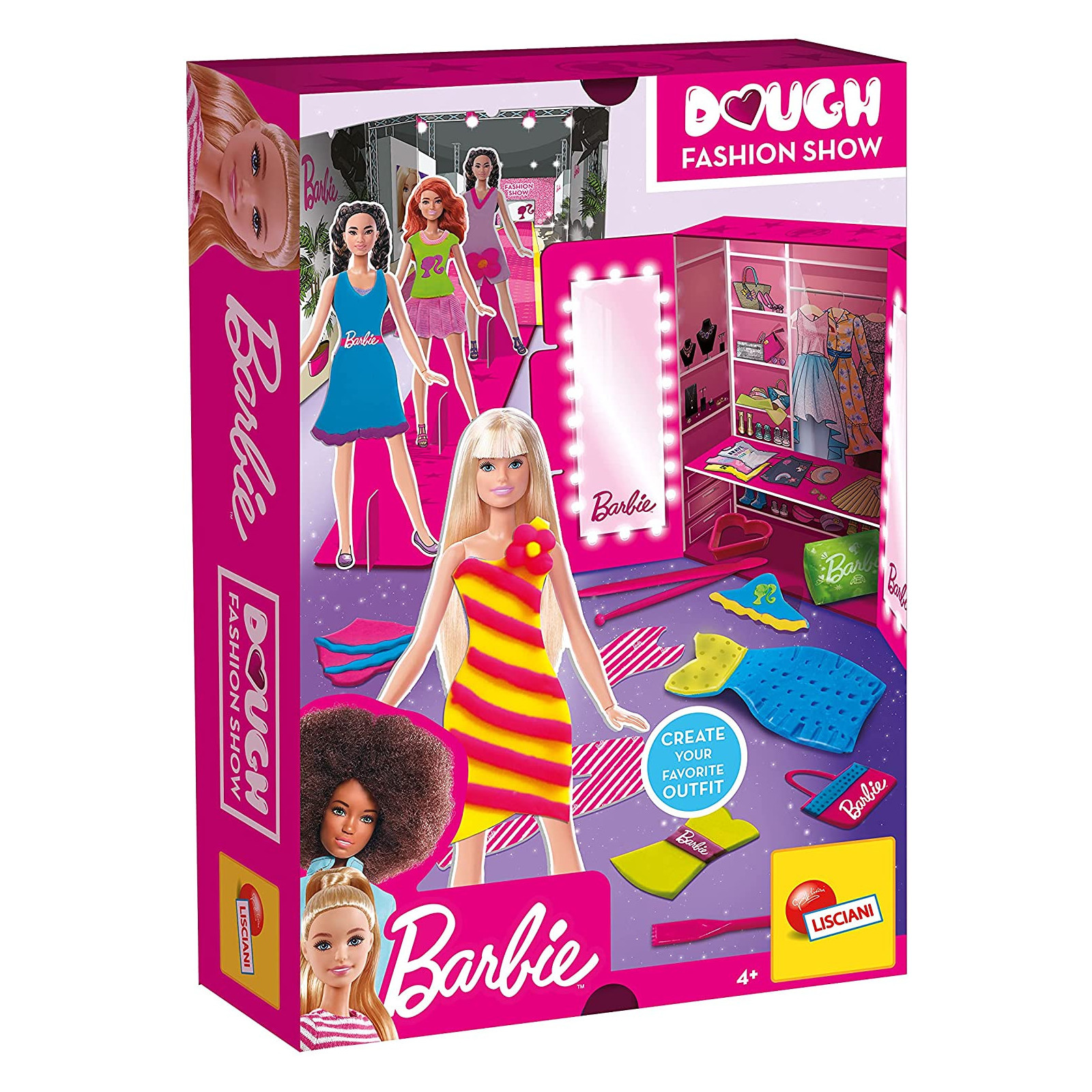 BARBIE DOUGH FASHION SHOW - LISCIANI GIOCHI - BAMBINA - td-toys.it