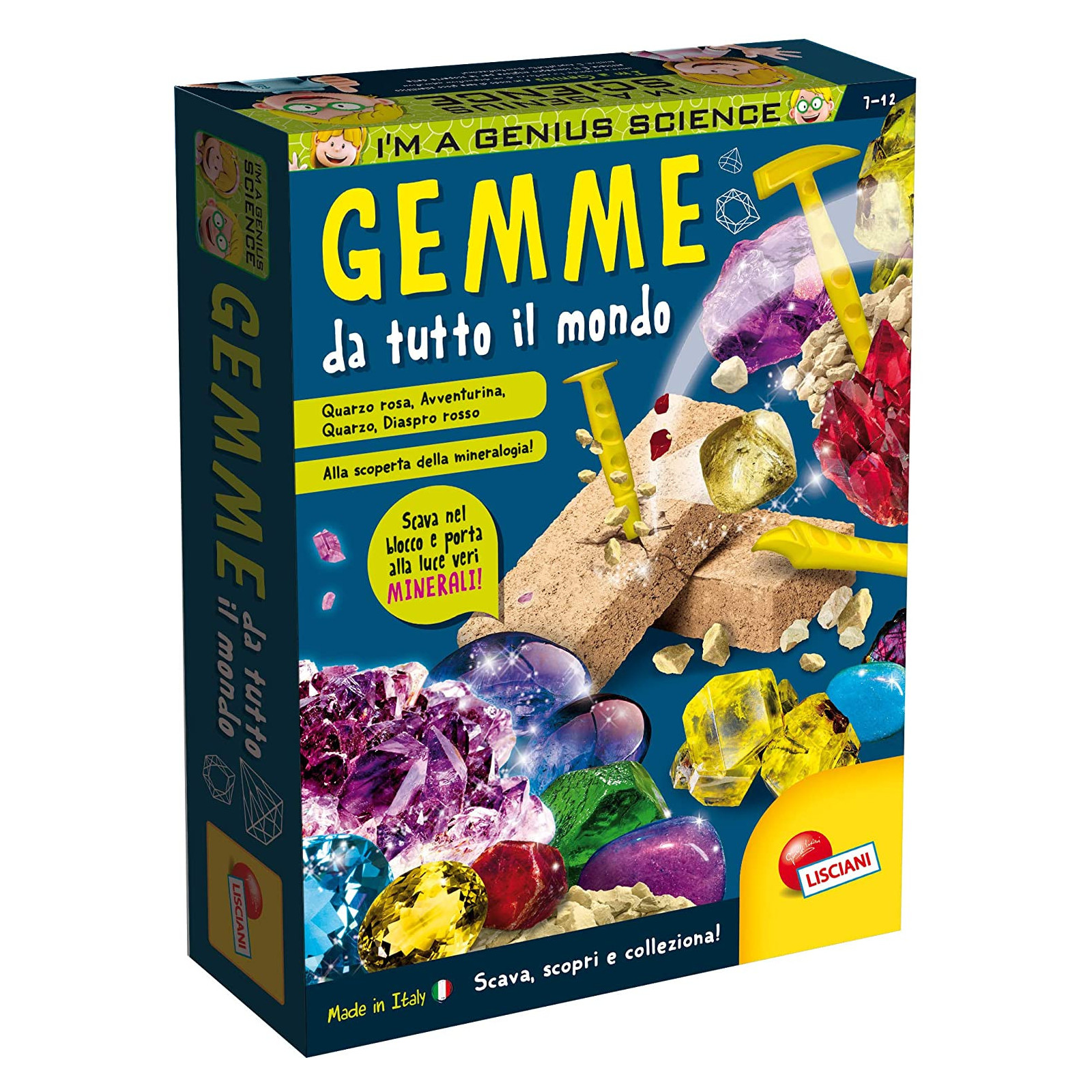 I'M A GENIUS GEMME DA TUTTO IL MONDO - LISCIANI GIOCHI - EDUCATIVI - td-toys.it