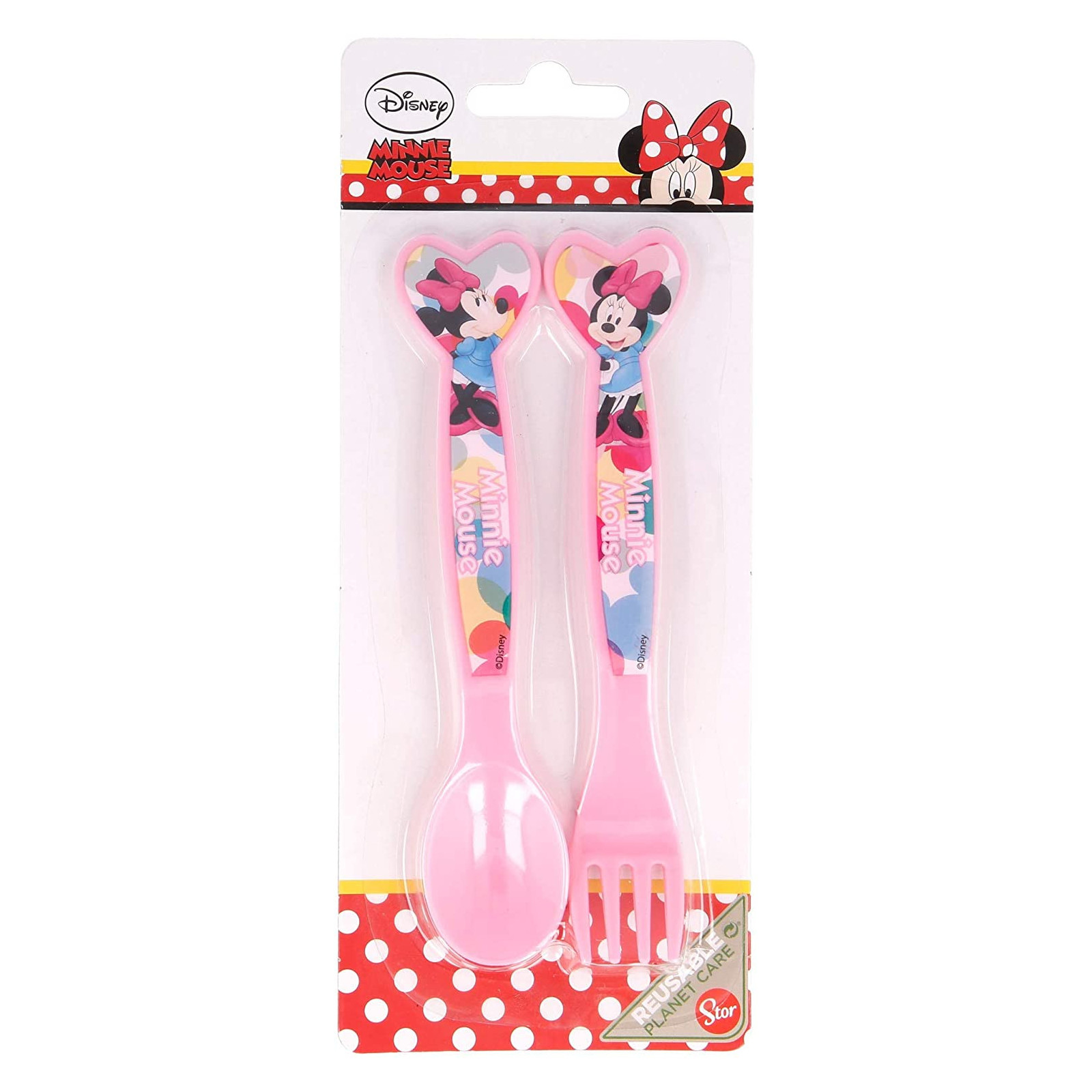 Set Posate Minnie new - Puzzle Party - CUTLERY SET - td-toys.it