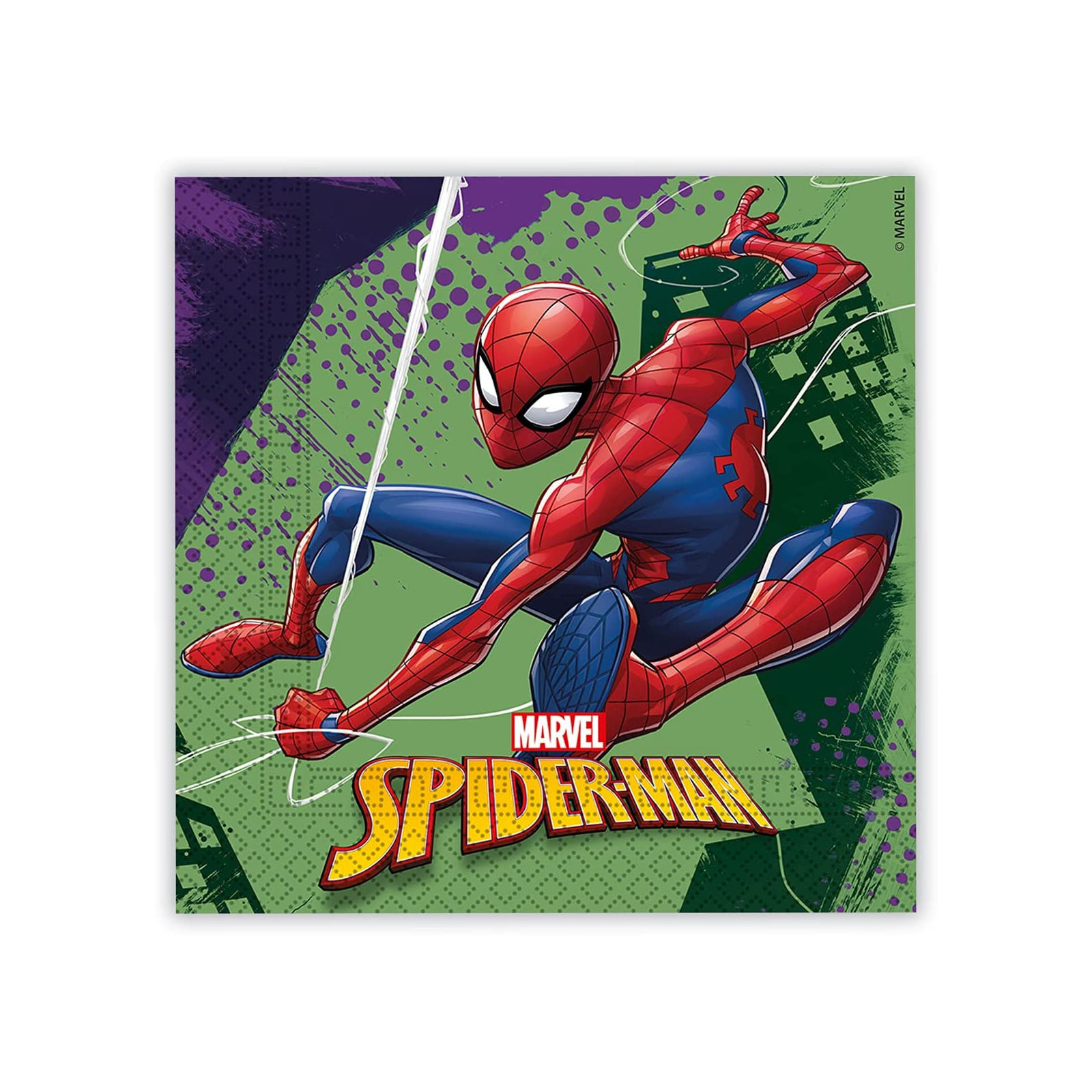 20 napkins 33x33cm Spiderman-TABLECLOTHES