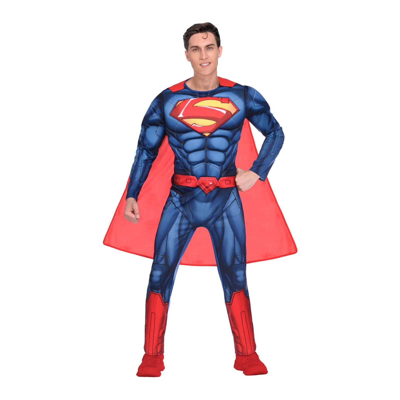 Cost. Superman Classic Man L-M - Puzzle Party - COSTUMES - td-toys.it