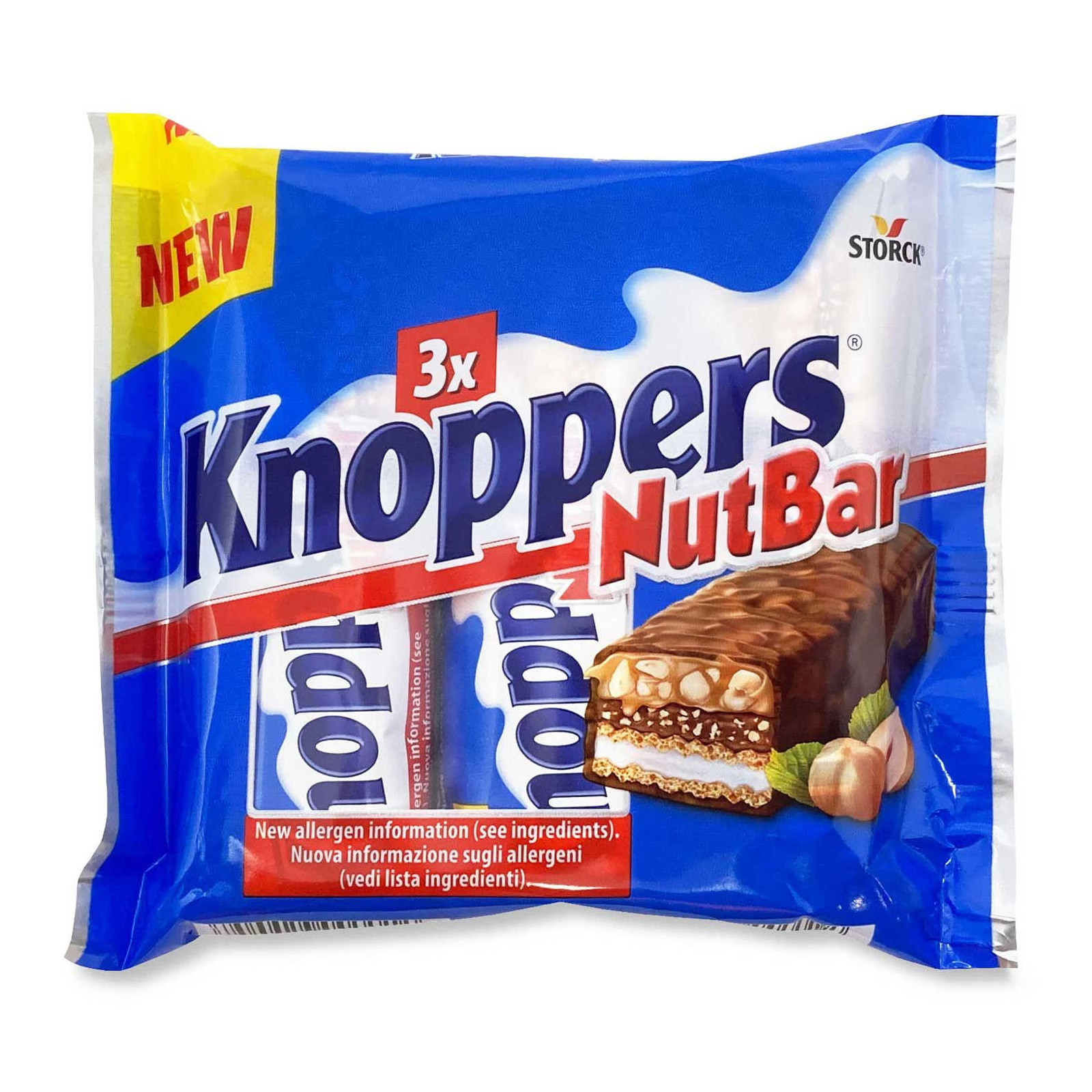 Knoppers NutBar 3-Pack - - SWEETS - td-toys.it