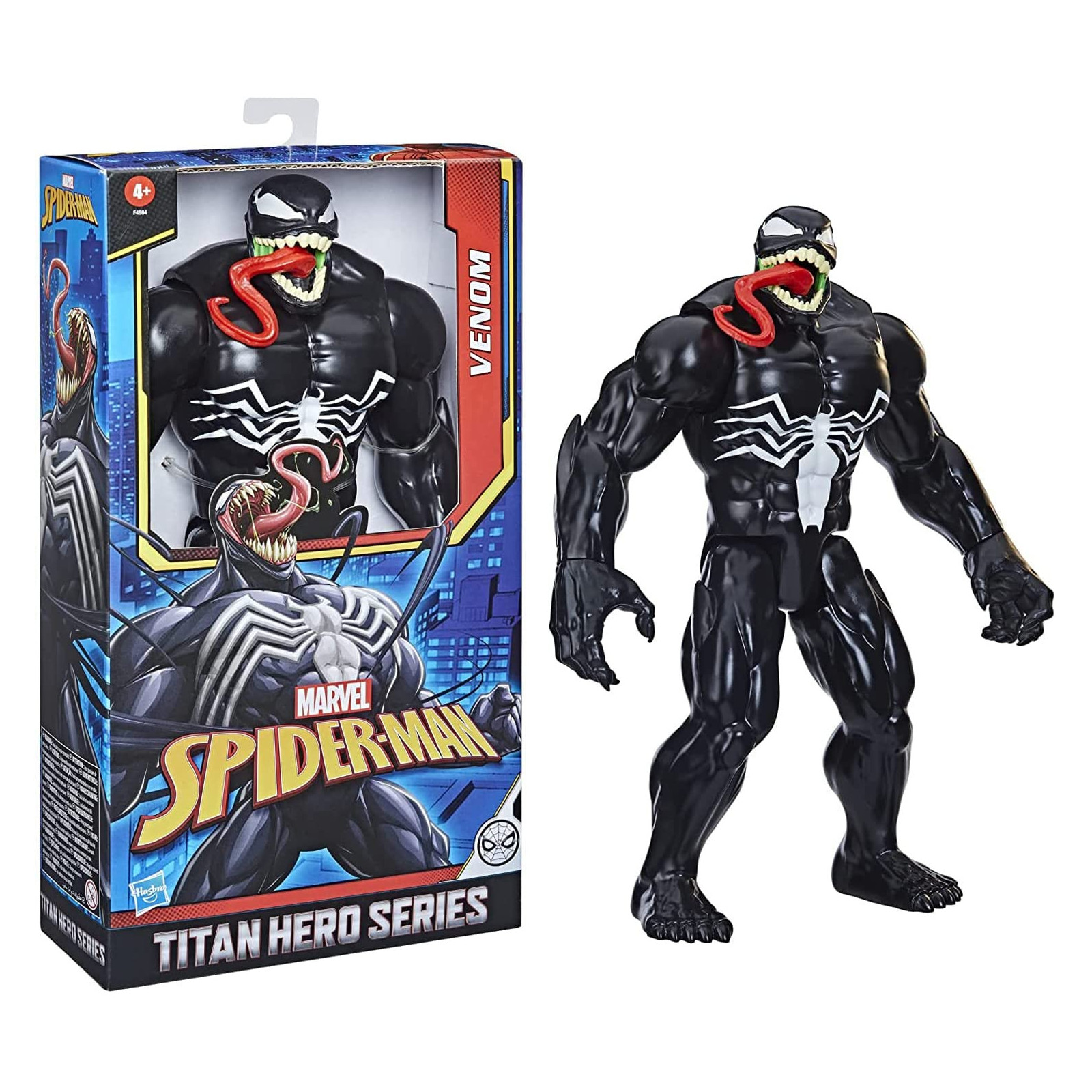 SPIDERMAN TITAN DLX VENOM-ACTION FIGURES