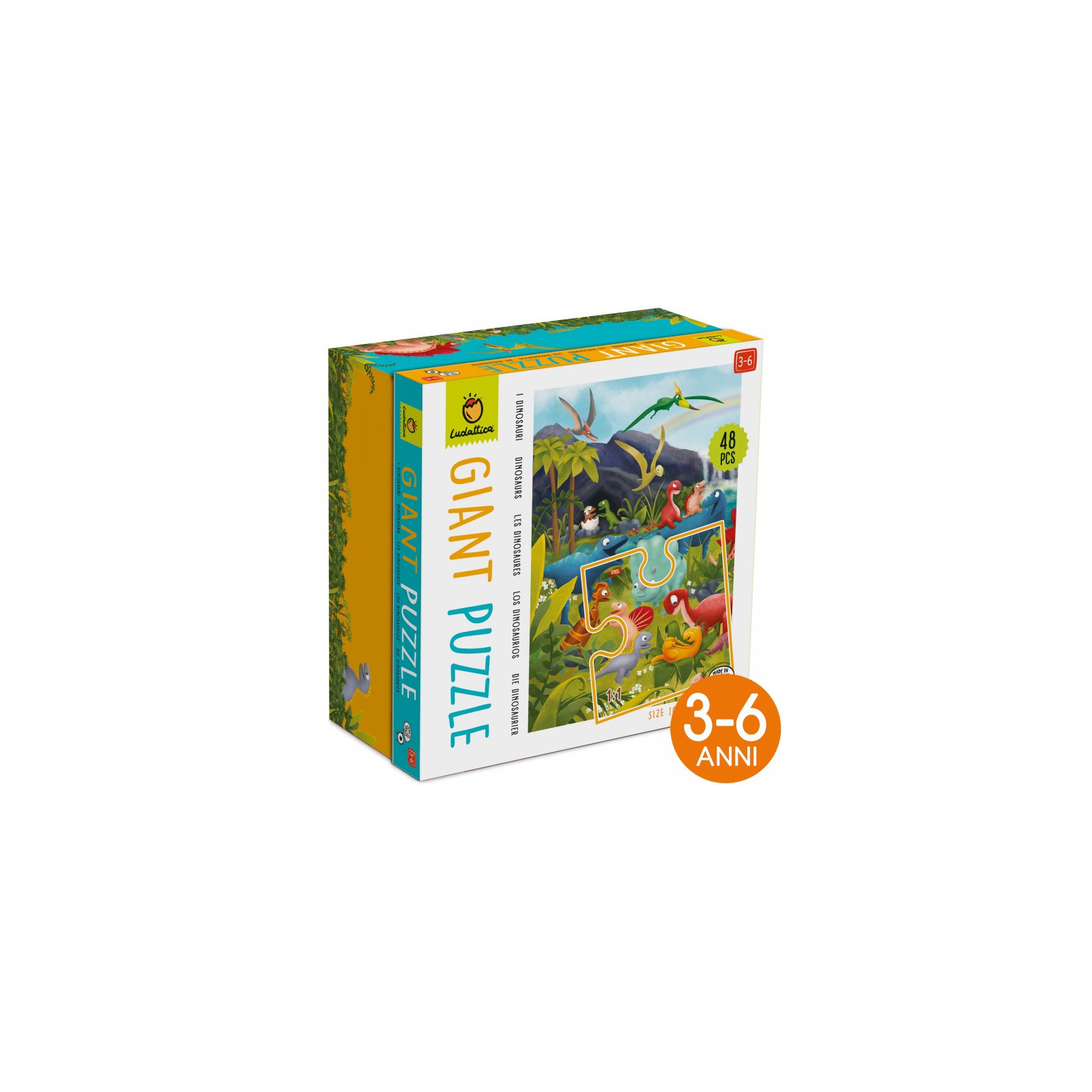 _ Dinosaurs - EDUCATIONAL - PUZZLE - td-toys.it