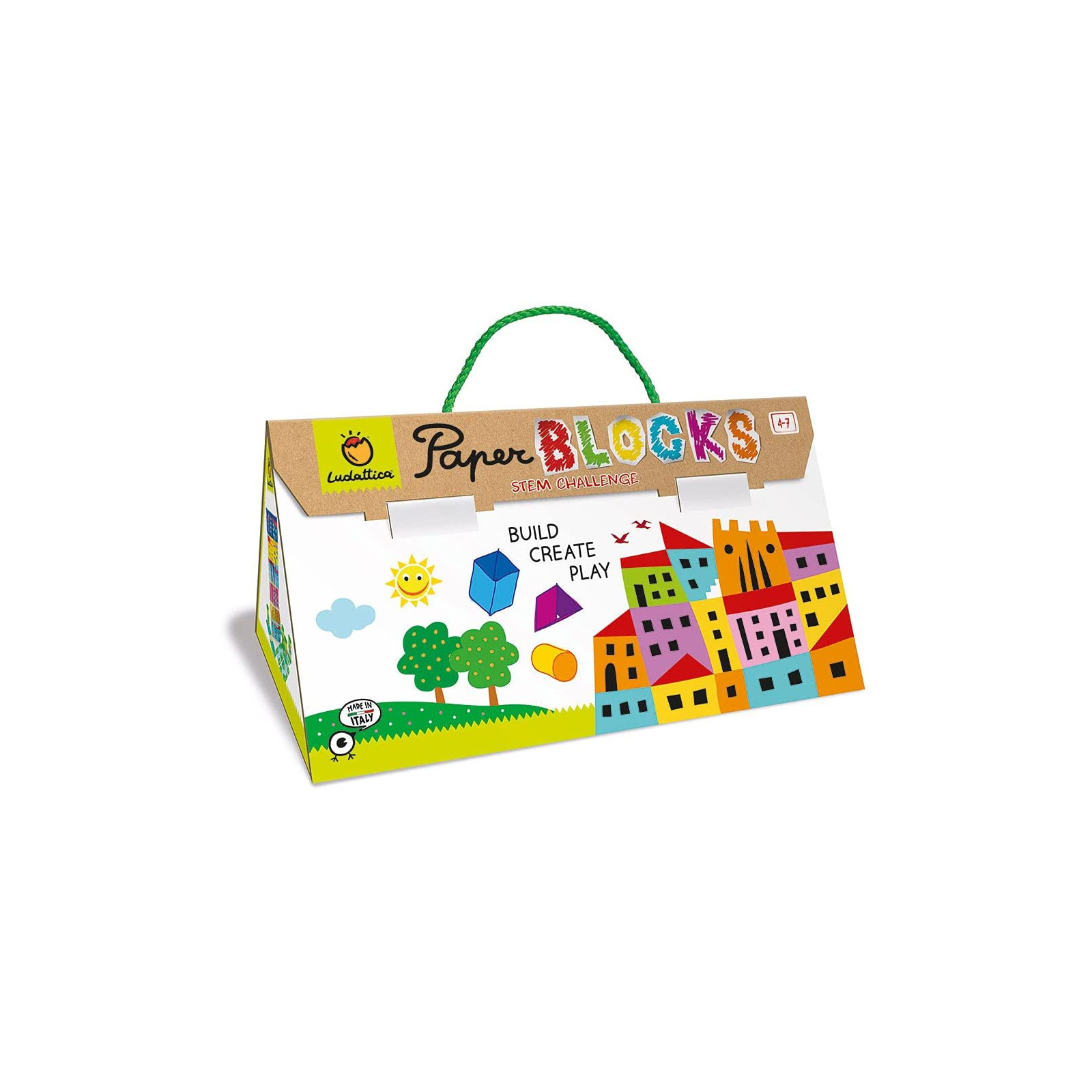 LUDATTICA - PAPER BLOCKS - EDUCATIONAL - GIOCATTOLI - td-toys.it