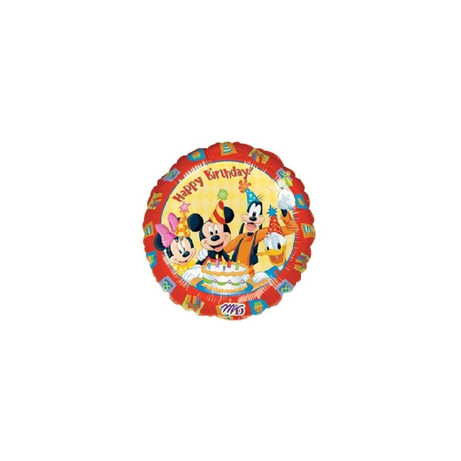 Foil ball standar Mickey HB - Puzzle Party - BALLOONS - td-toys.it