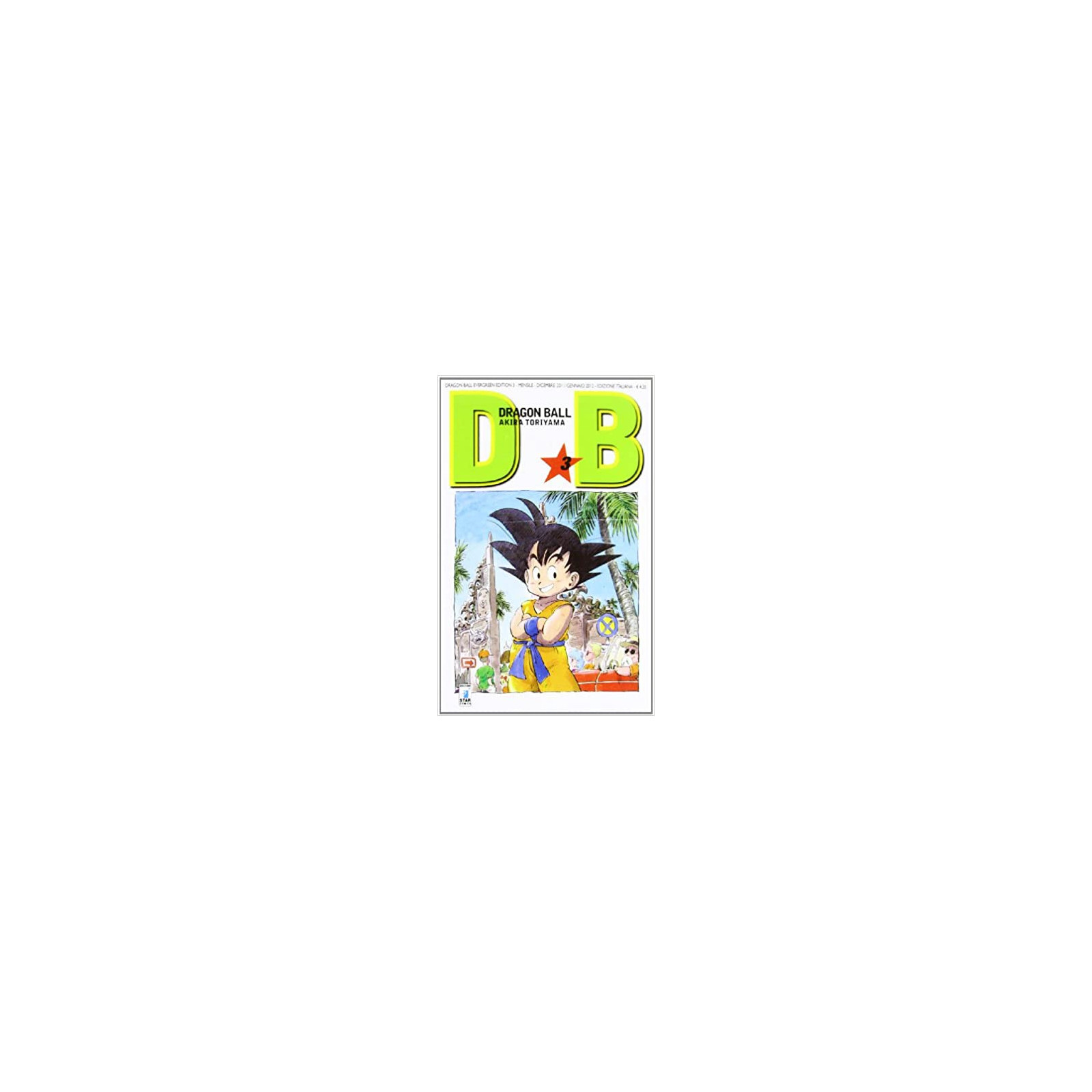 DRAGON BALL EVERGREEN EDITION 3 - EDIZIONI STAR COMICS - MANGA COMICS - td-toys.it