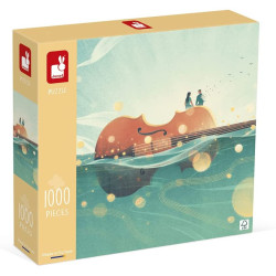 PUZZLE ROMANTICISMO IN SEA - 1000 PZ - JANOD - TOYS - td-toys.it