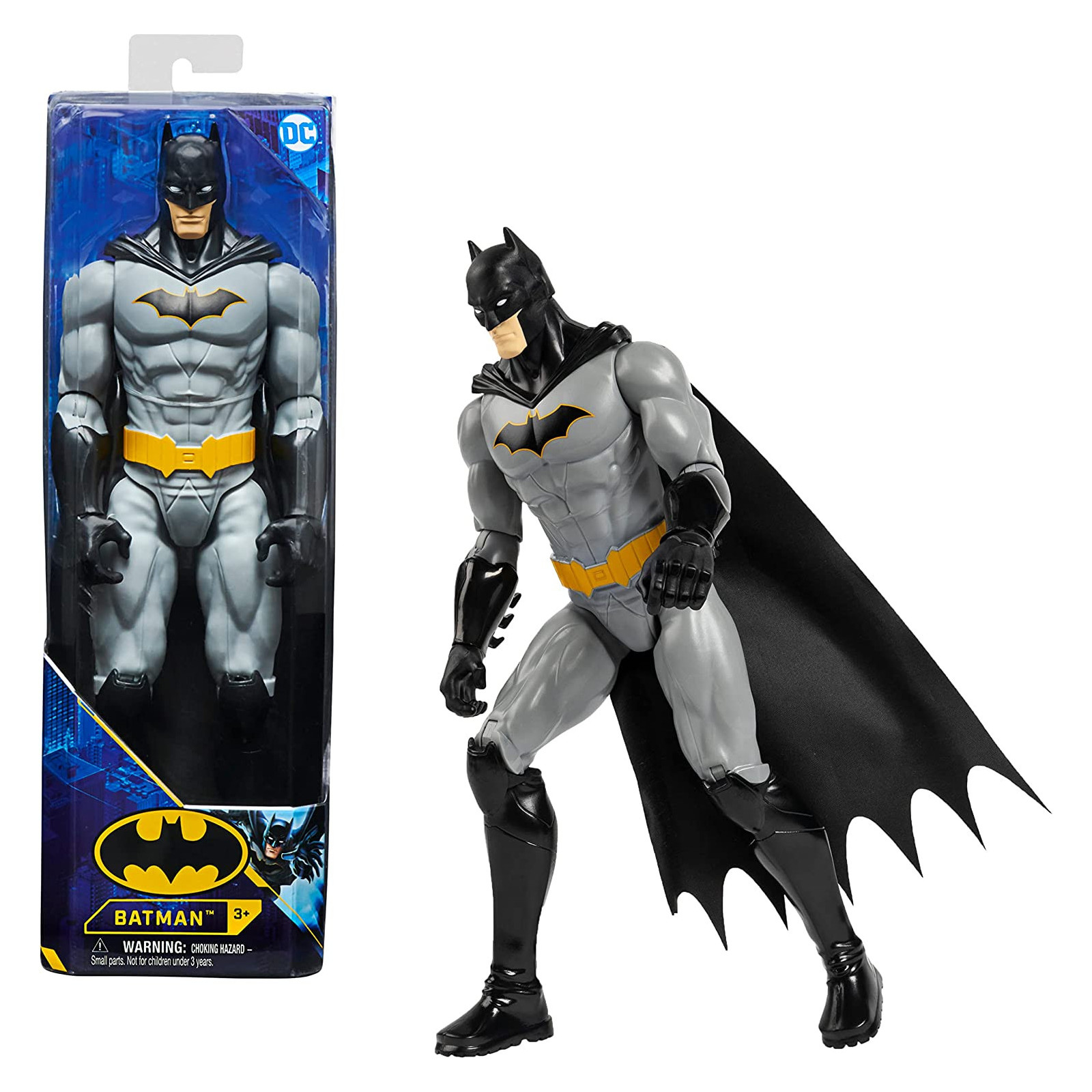 BATMAN Personaggio Batman Classico Pack Tech in scala 30 cm-BAMBINO