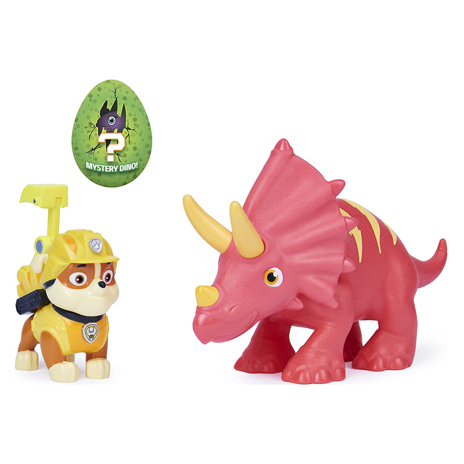 PAW PATROL Cucciolo con Dinosauro Rubble - SPINMASTER - BAMBINO - td-toys.it