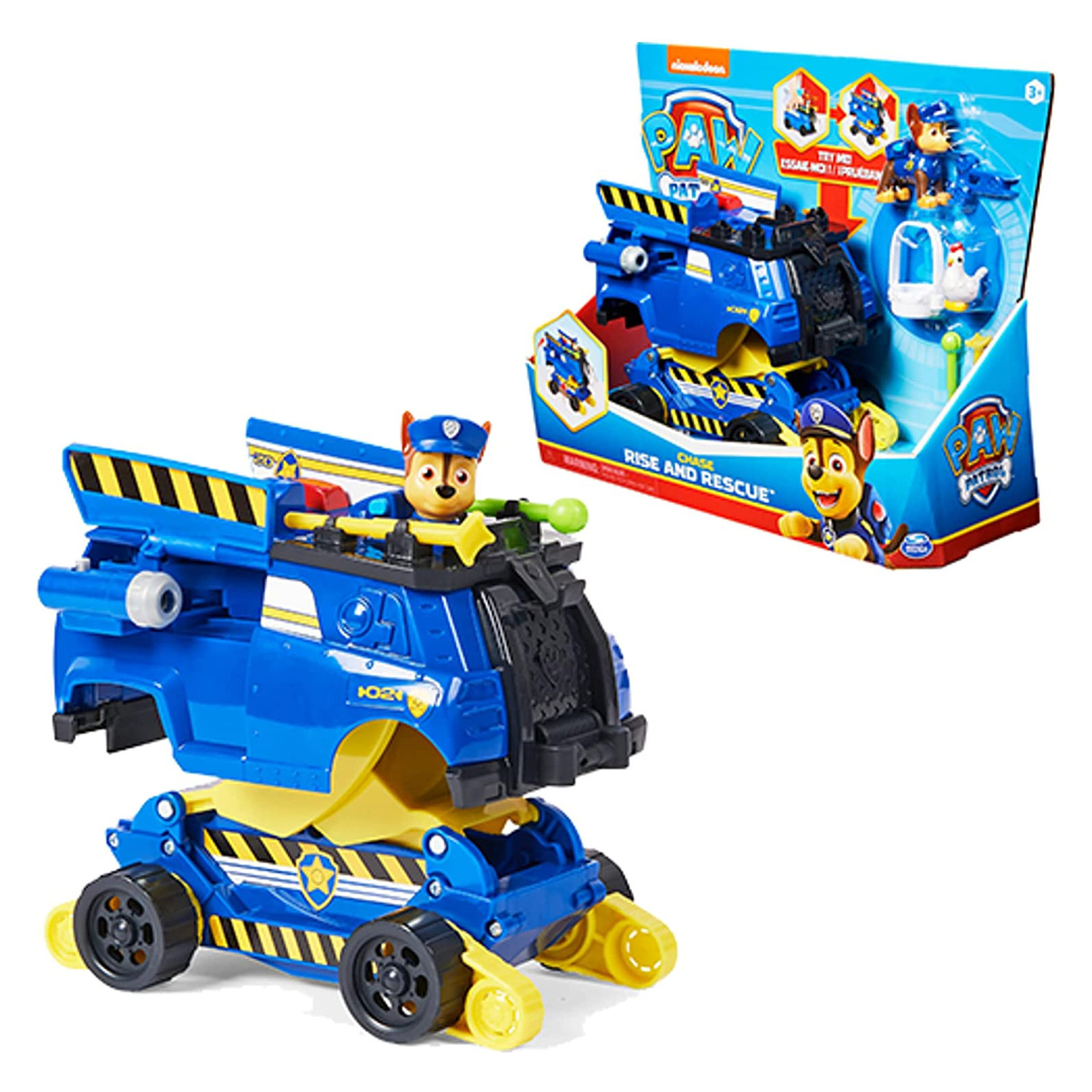 PAW PATROL VEHICLE RISE&RESCUE CHASE 6063637 - SPINMASTER - CHILD - td-toys.it