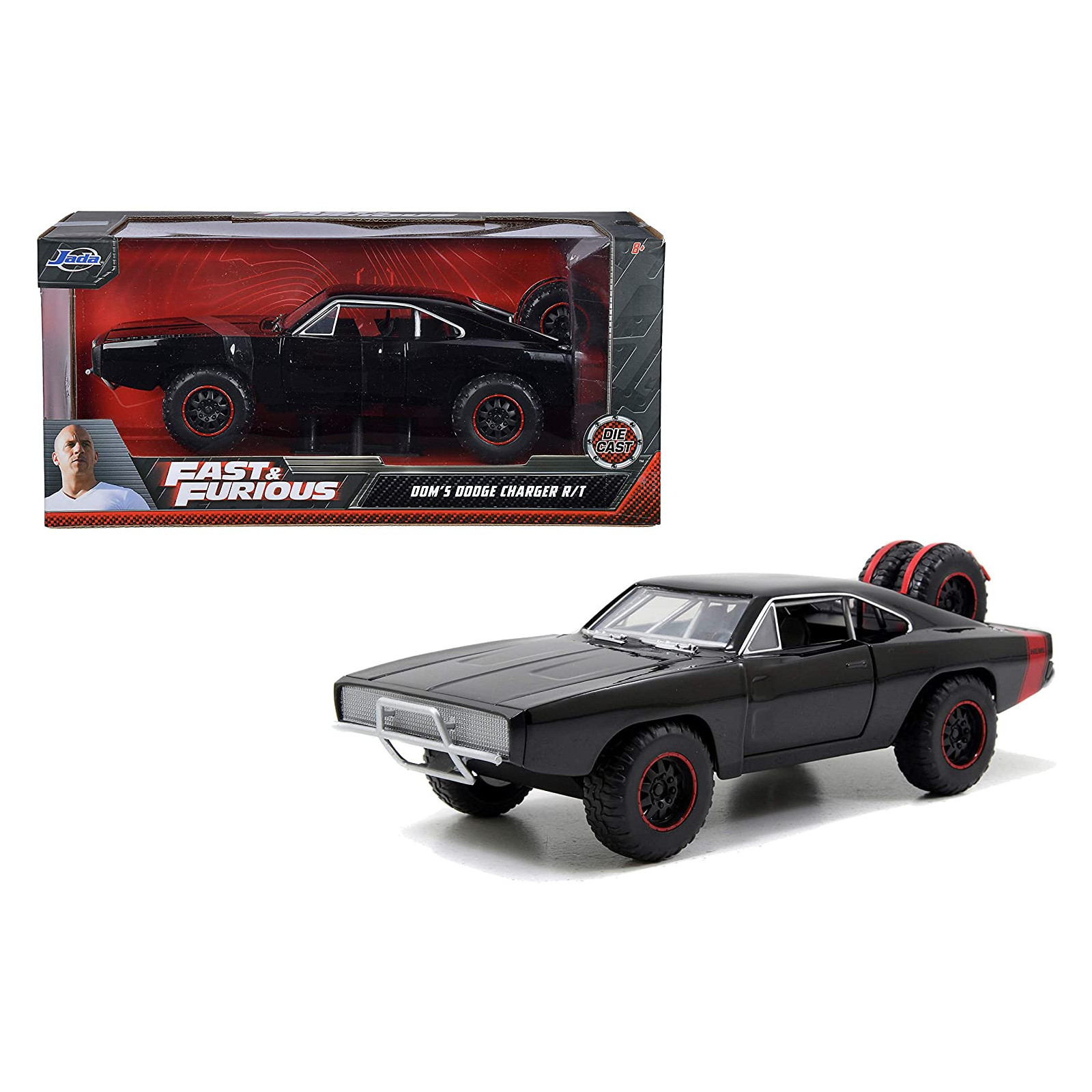 Fast & Furious 1970 DodgeCharger 1:24 - SMOBY - MODELING - td-toys.it