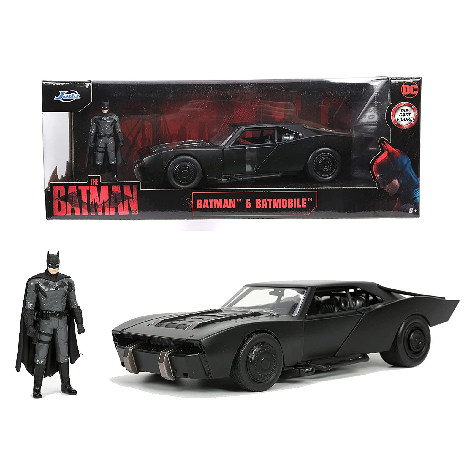 Batman Batmobile 2022 1:24 +pers. - SMOBY - MODELING - td-toys.it