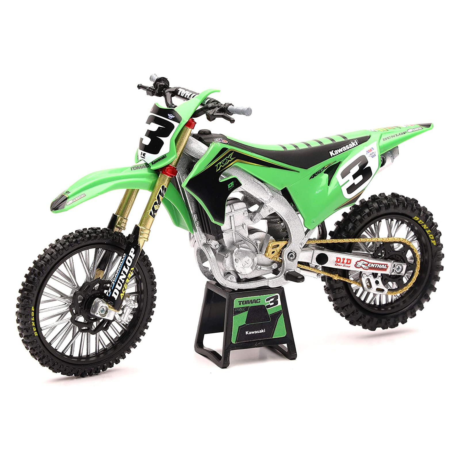 1:12 KAWASAKI RACE TEAM KX450 2019, RIDER: ELI TOMAC-UNISEX