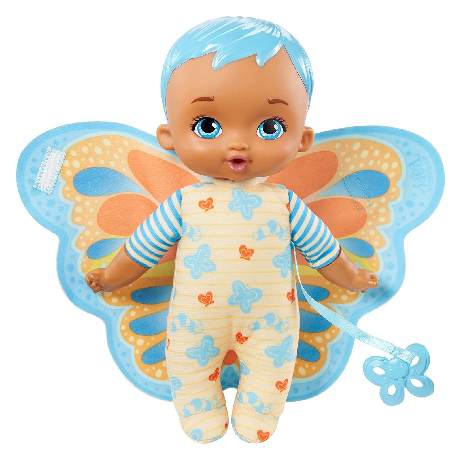 MY GARDEN BABY FARFALLA AZZURRA HBH38 - MATTEL - BAMBINA - td-toys.it