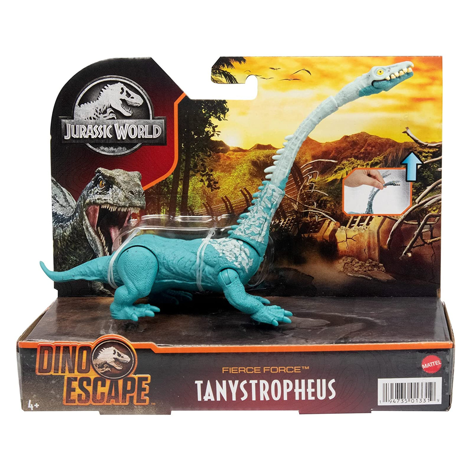 JURASSIC WORLD DINO FORZA BRUTA GWN31 TANYSTOPHEUS - MATTEL - BAMBINO - td-toys.it