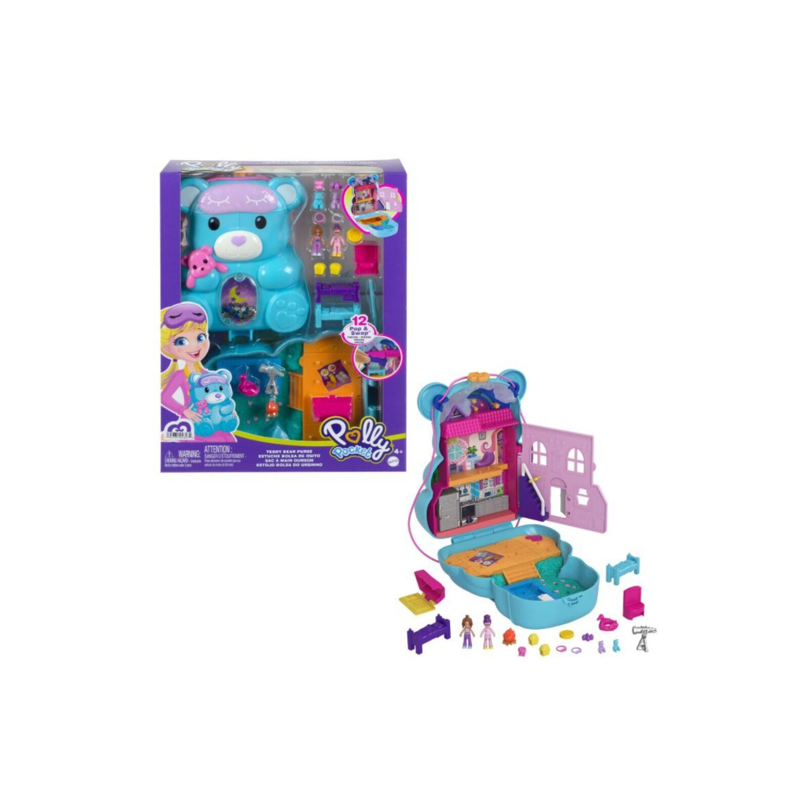 POLLY POCKET BORSETTE SEGRETI GKJ63 - MATTEL - BAMBINA - td-toys.it