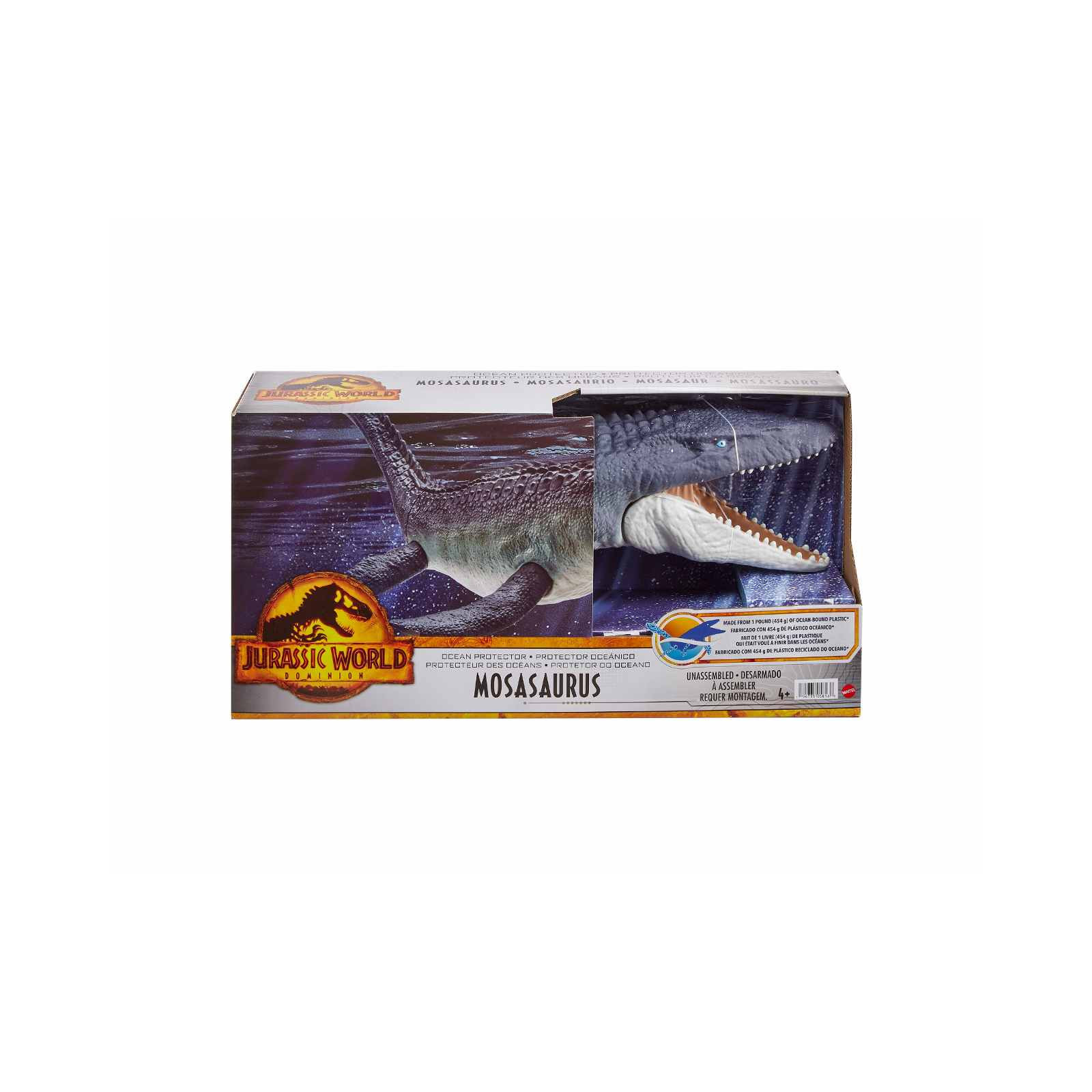 JURASSIC WORLD MOSASAURUS HGV34 - MATTEL - BAMBINO - td-toys.it