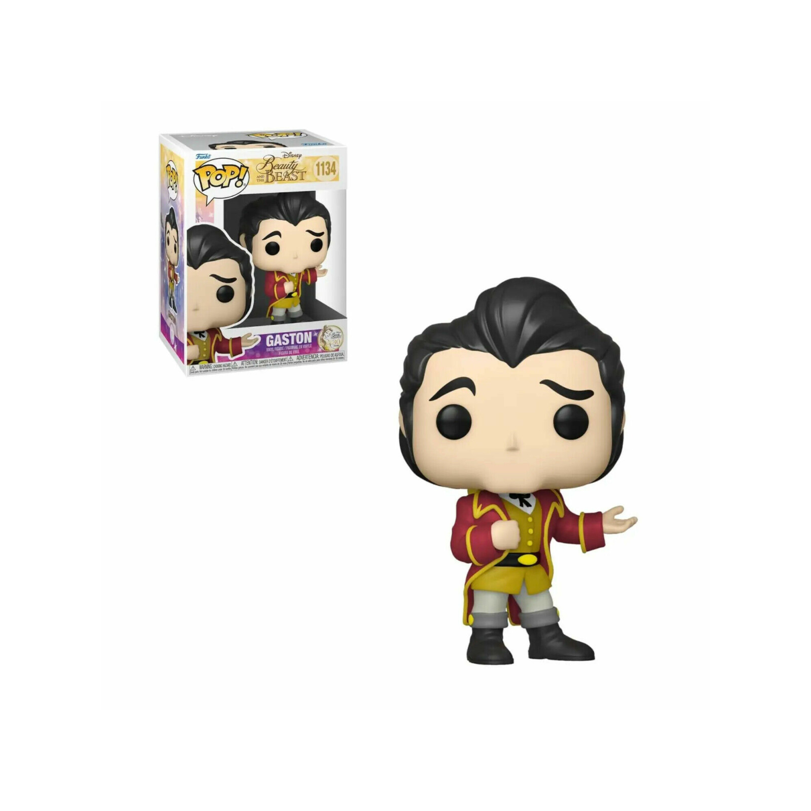 Disney: Beauty & Beast - 1134 Formal Gaston 9Cm (Pop!) - FUNKO POP! - FUNKO POP! - td-toys.it