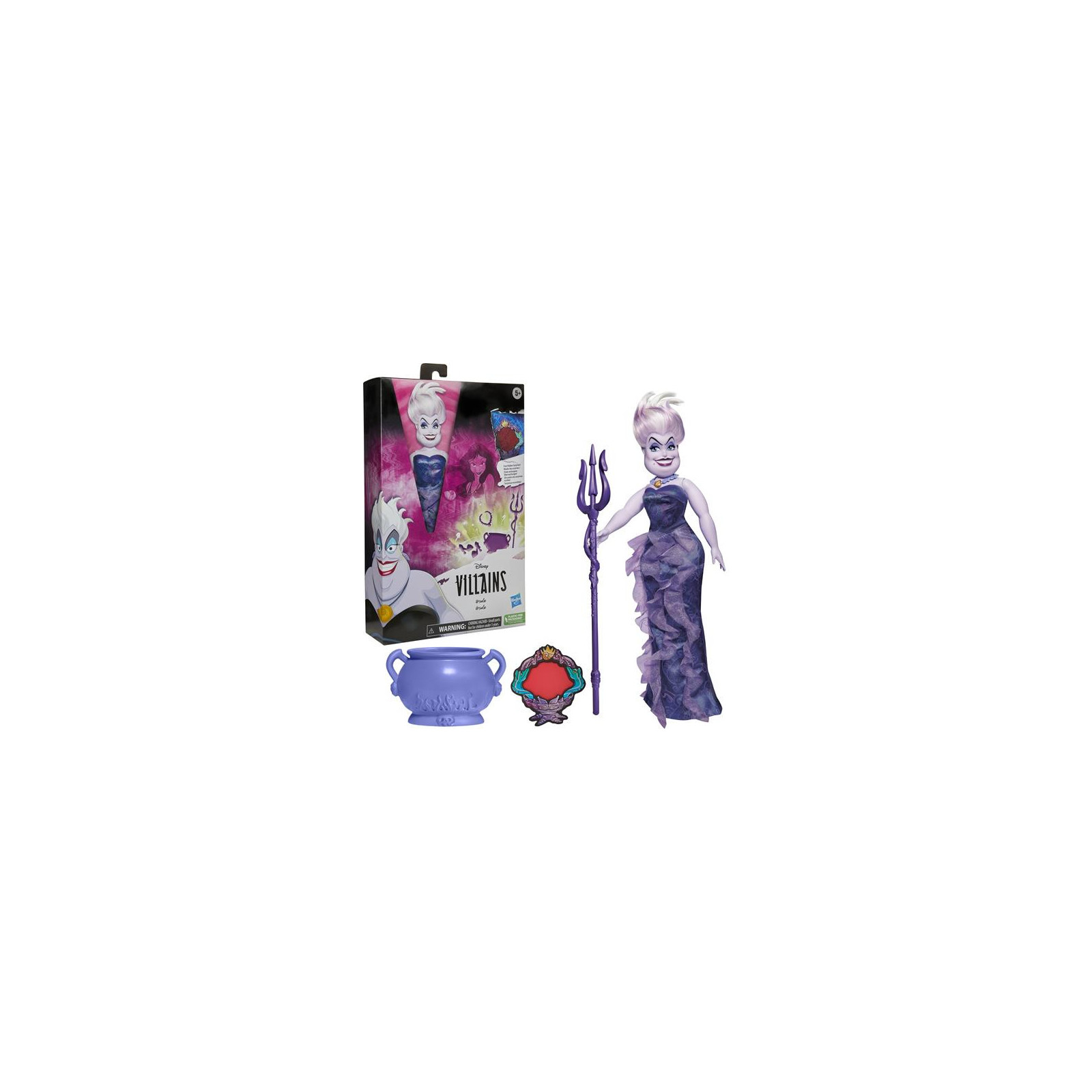 DISNEY PRINCESS VILLAINS URSULA FD - HASBRO - BAMBINA - td-toys.it