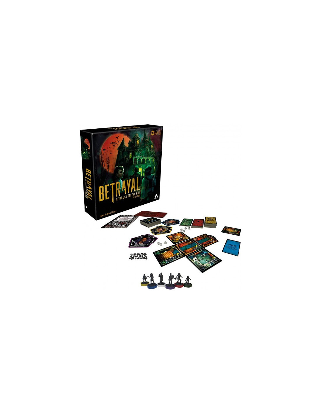 BETRAYAL AT HOUSE ON THE HILL - HASBRO - GIOCHI DI SOCIETA' - td-toys.it