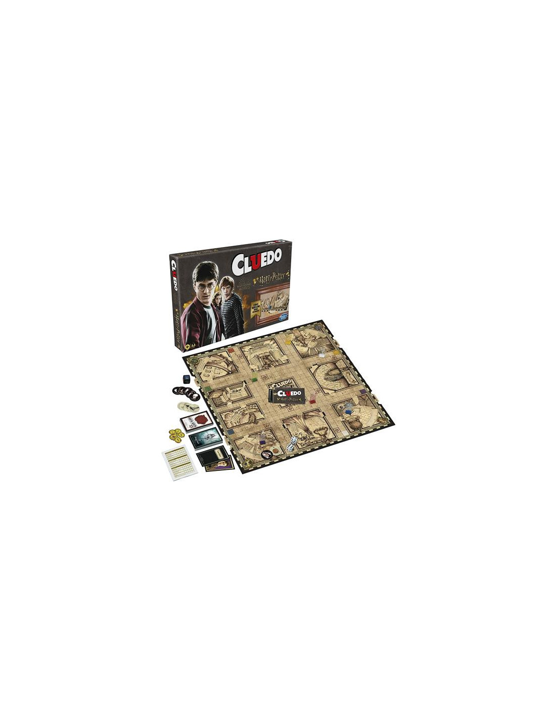 CLUEDO HARRY POTTER new version - HASBRO - BOARD GAMES' - td-toys.it