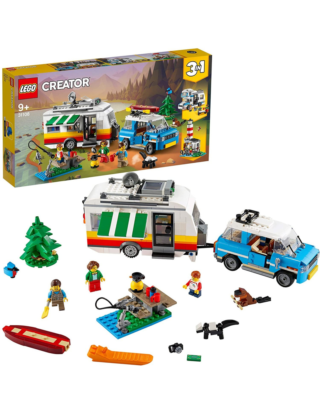 31108 CREATOR Vacanze in Roulotte NEW 06-2020-LEGO