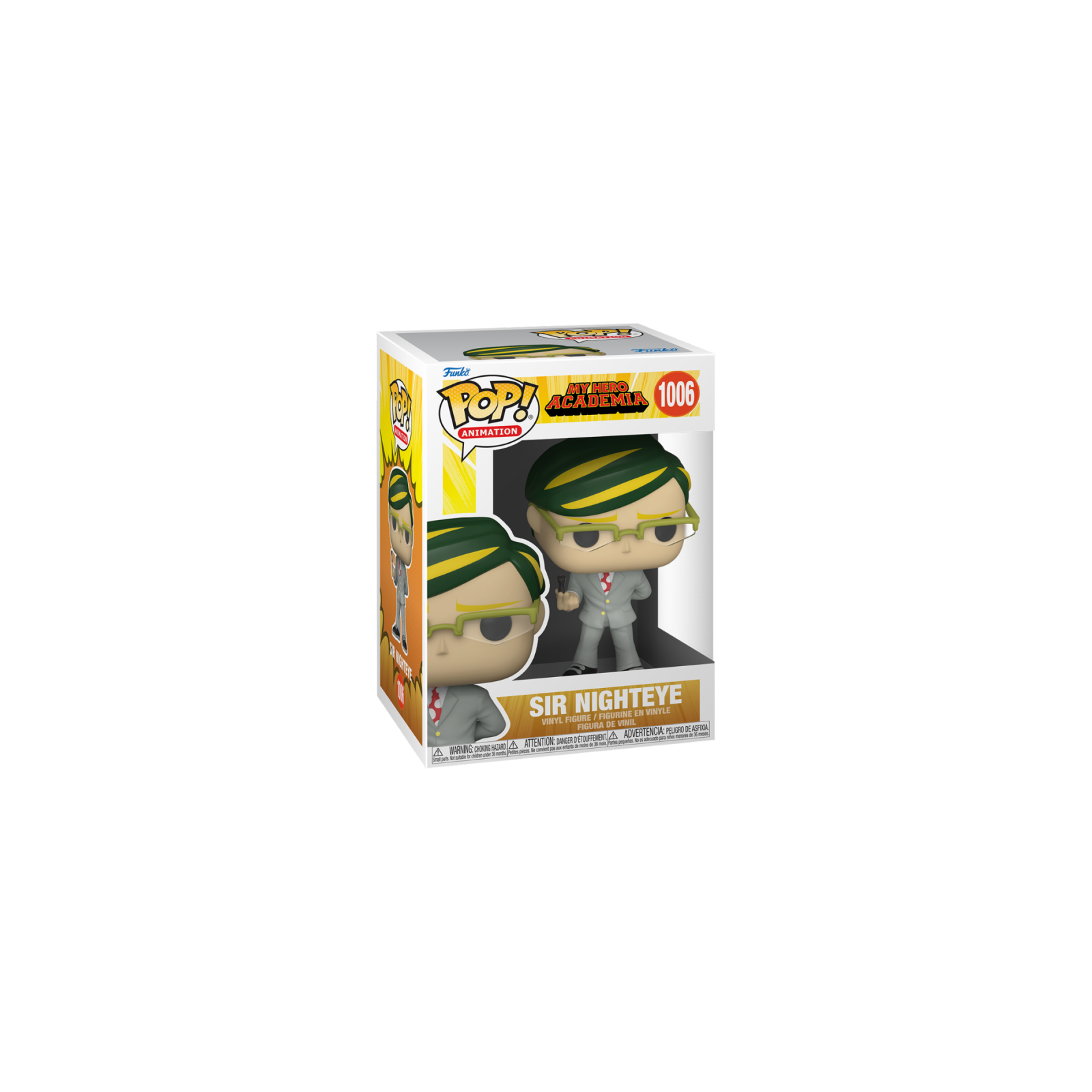 My Hero Academia - 1006 Sir Nighteye 9Cm (Pop!) - FUNKO POP! - FUNKO POP! - td-toys.it