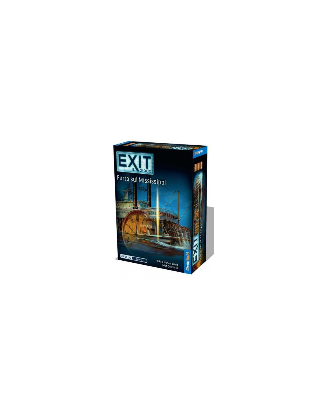 EXIT - Theft on Mississippi - GIOCHI UNITI - BOARD GAMES' - td-toys.it