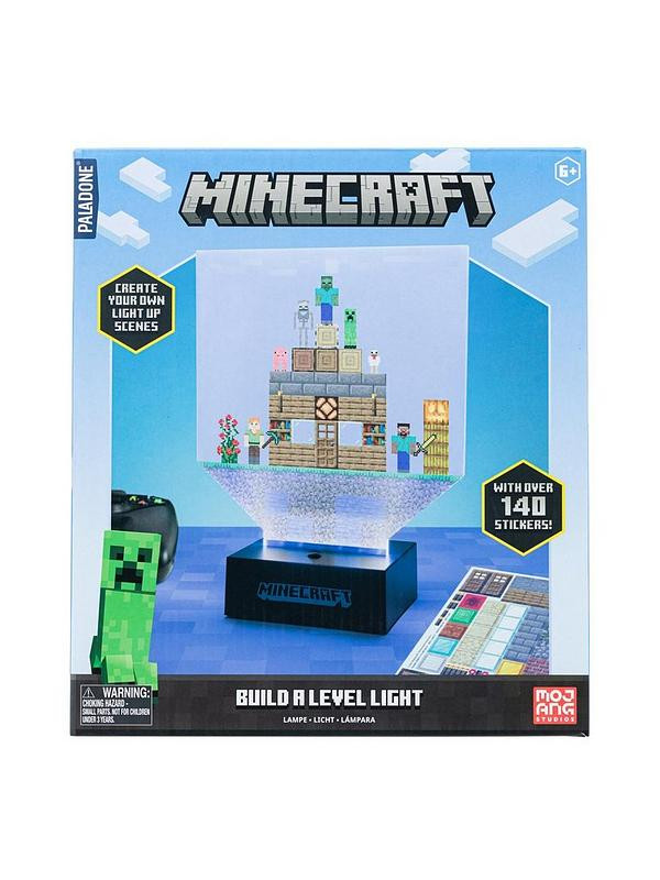 MINECRAFT BUILD A LEVEL LAMPADA (Lampada) Illuminazione personalizz