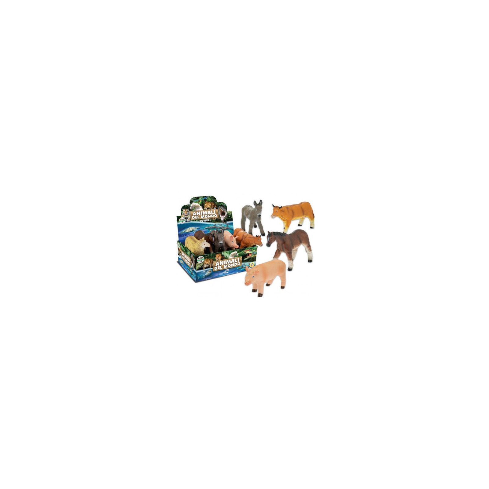 GE NATURE - FARM ANIMALS 6 ASS - TEOREMA - TOYS - td-toys.it