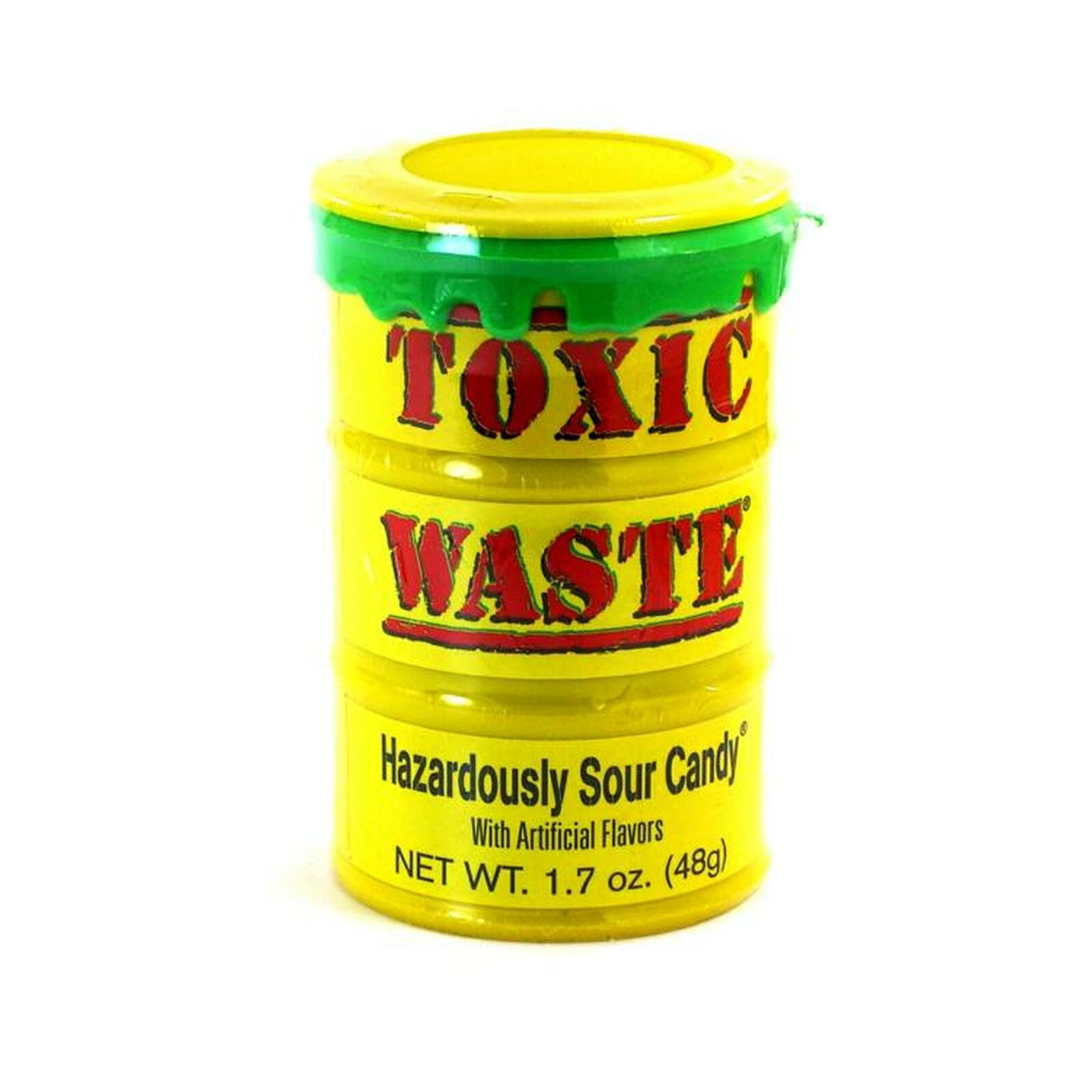 Toxic waste yellow extreme sour candy - - SWEETS - td-toys.it