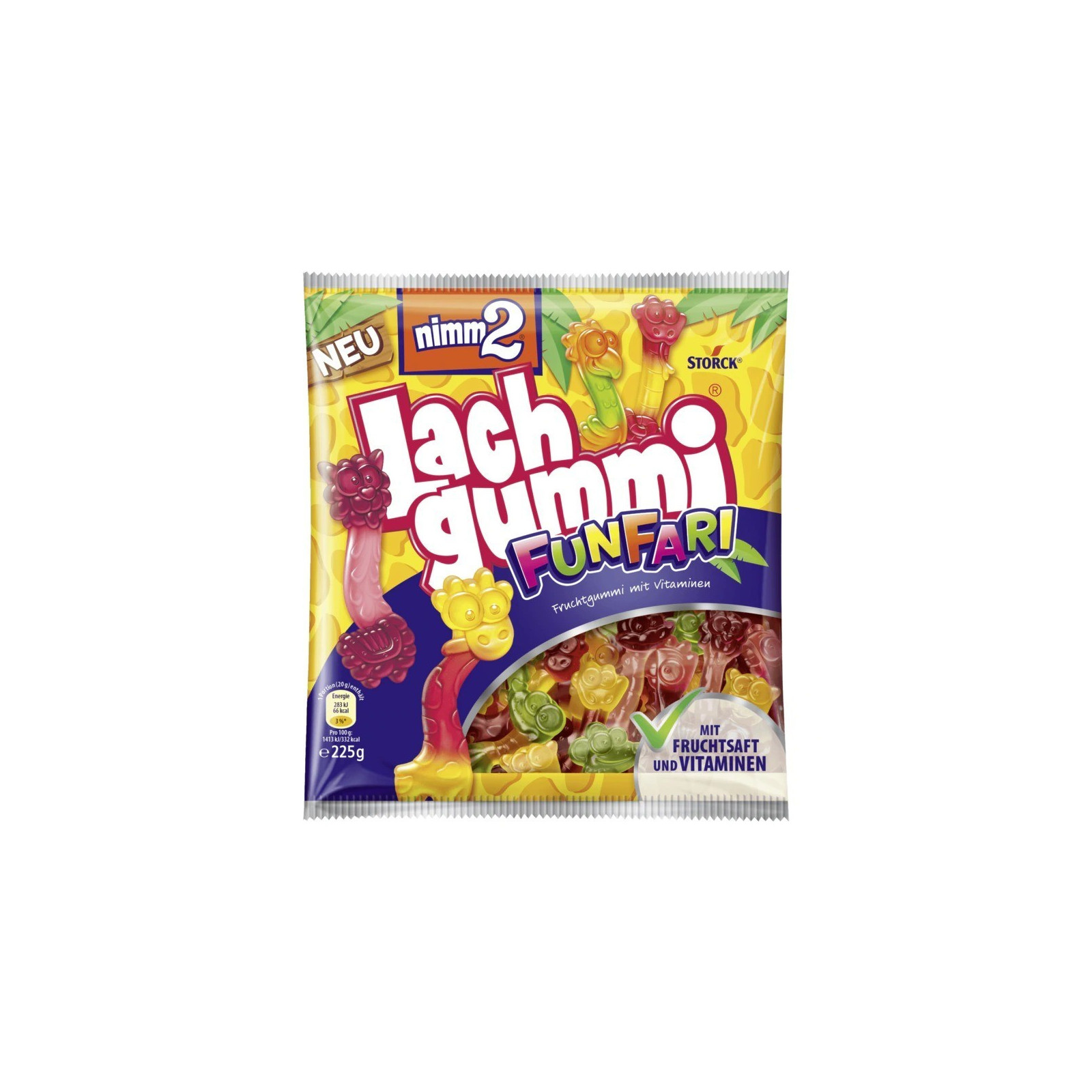 Nimm2 funfare lachgummi - - SWEETS - td-toys.it