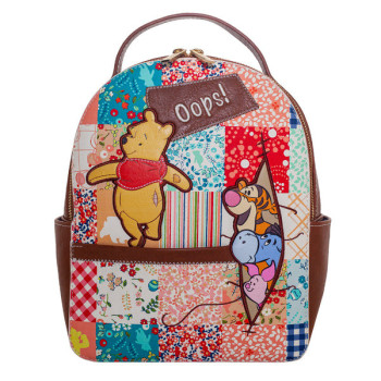 Mini backpack - w innie the pooh patchwork - HALF MOON BAY - BACKPACKS - td-toys.it