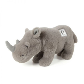 RHINOCEROS L32CM ECO-FRIENDLY - DE.CAR2 - TEDDY BEAR - td-toys.it