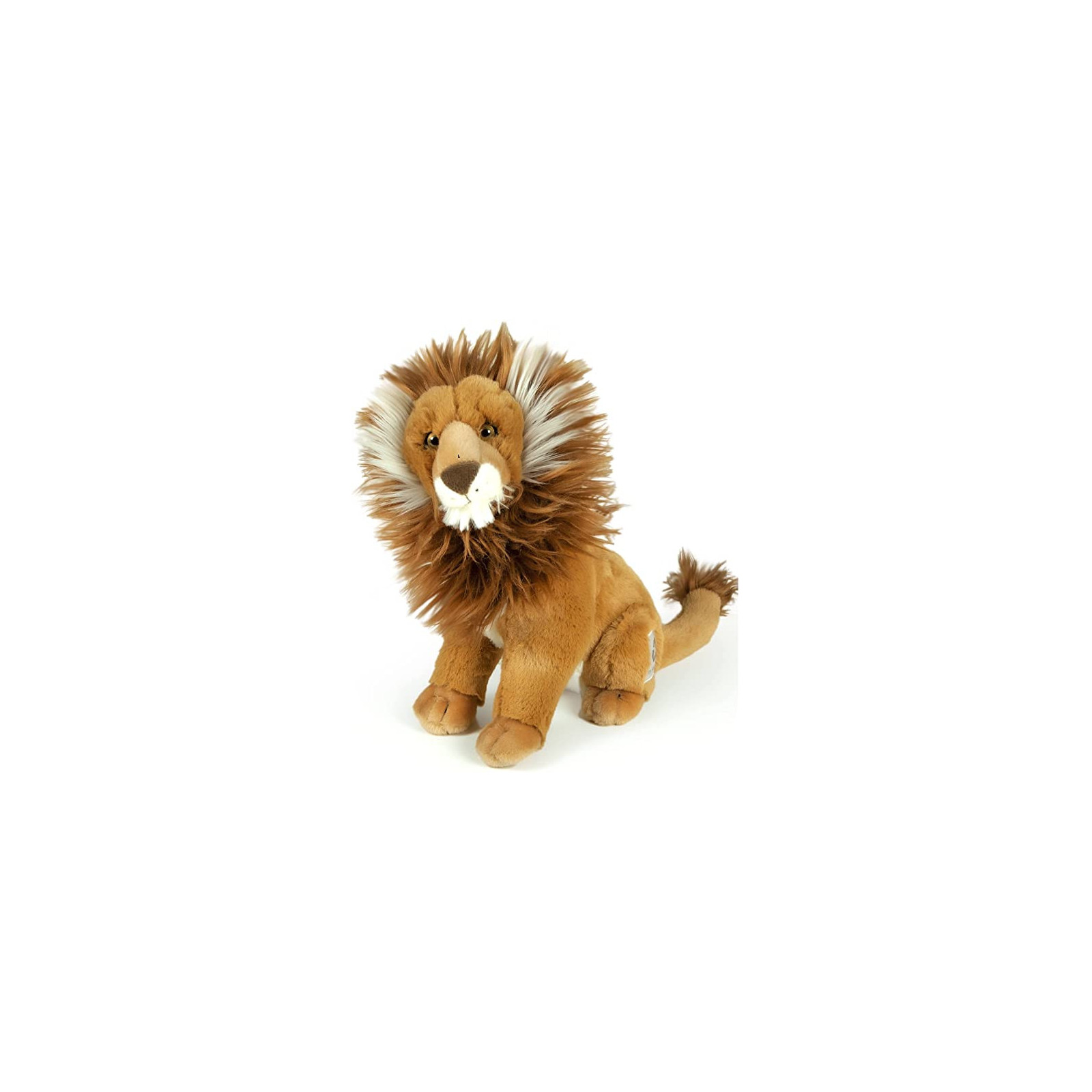 LEONE SEDUTO H28CM ECO-FRIENDLY - DE.CAR2 - PELUCHE - td-toys.it