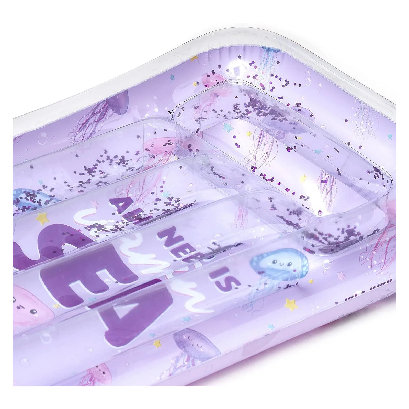 TD Toys|MATERASSINO GONFIABILE - INFLATABLE LILO - JELLYFISH8054117627706