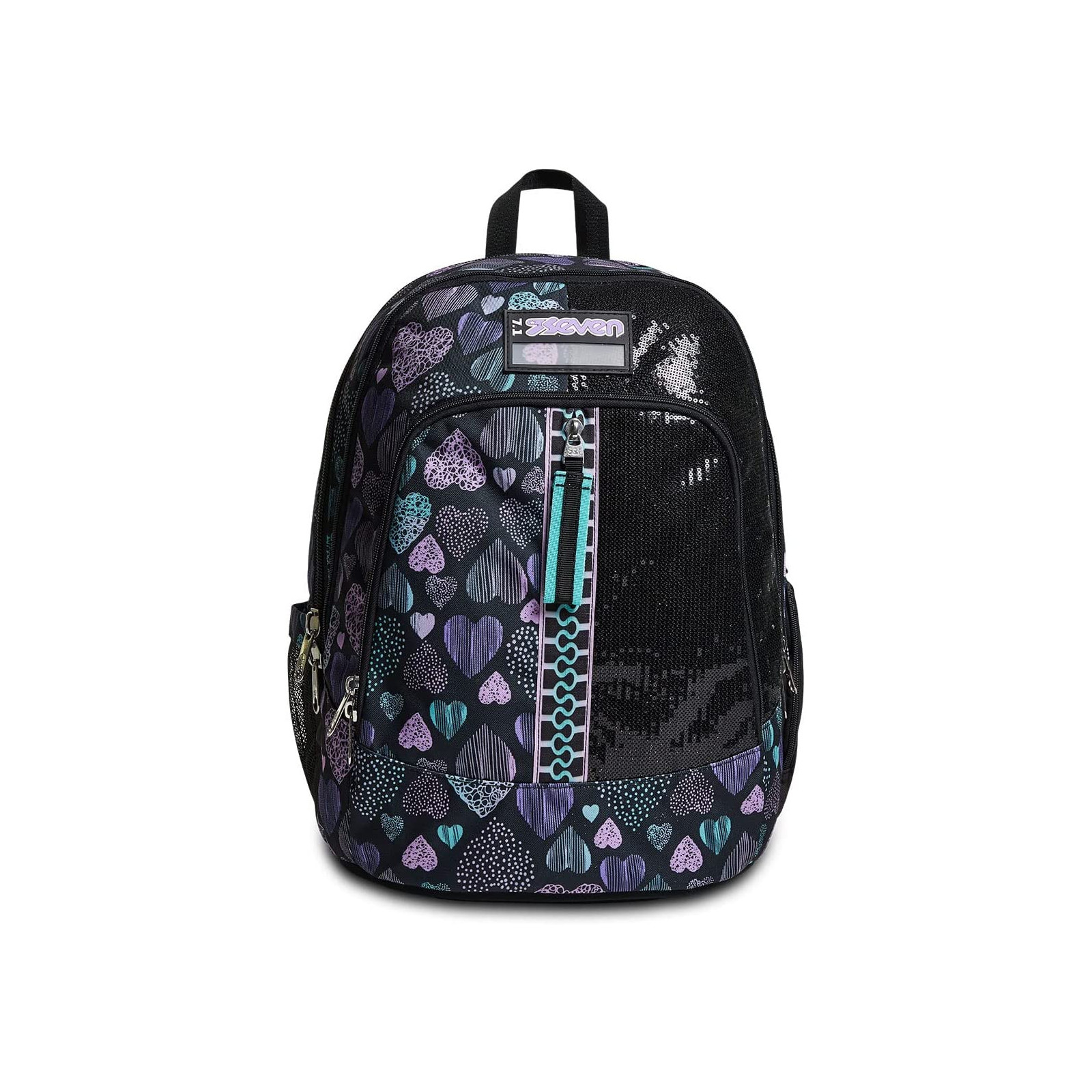 ZAINO ADVANCED SEVEN PATCHYHEART GIRL - Seven - BACKPACKS - td-toys.it