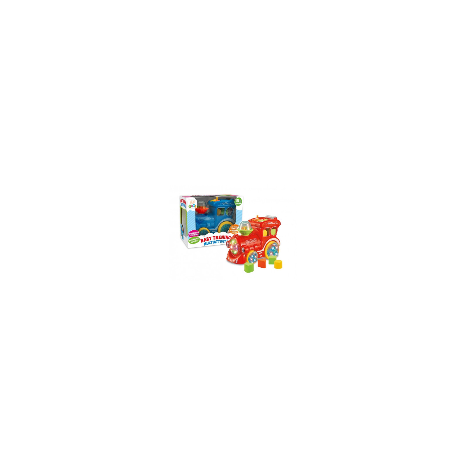 GOGO - BABY TRENINO CON FORMINE FUNZ. MISTERO - TEOREMA - PRIMA INFANZIA - td-toys.it